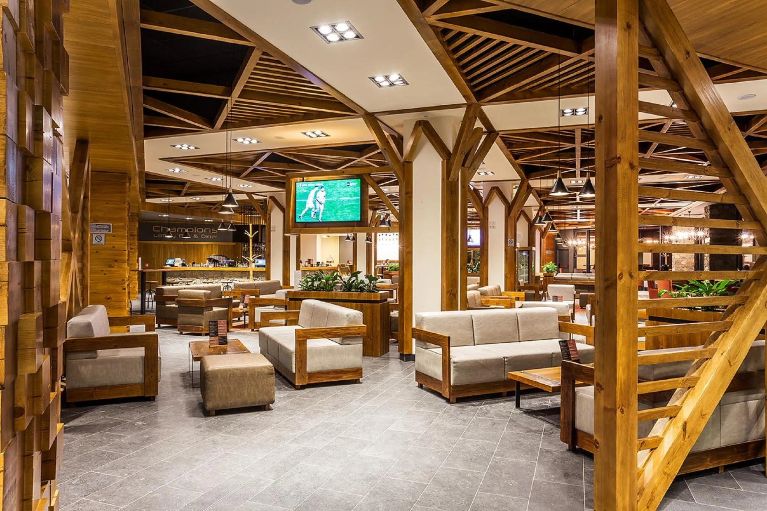 Lobby or reception in Rila Hotel Borovets