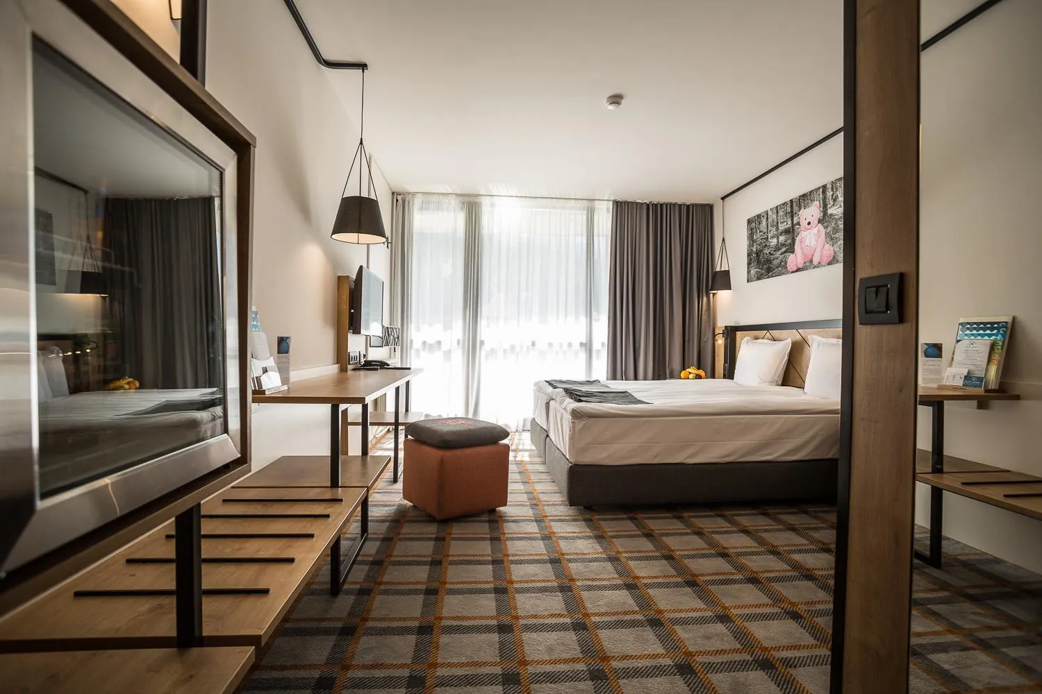 Bed in Rila Hotel Borovets