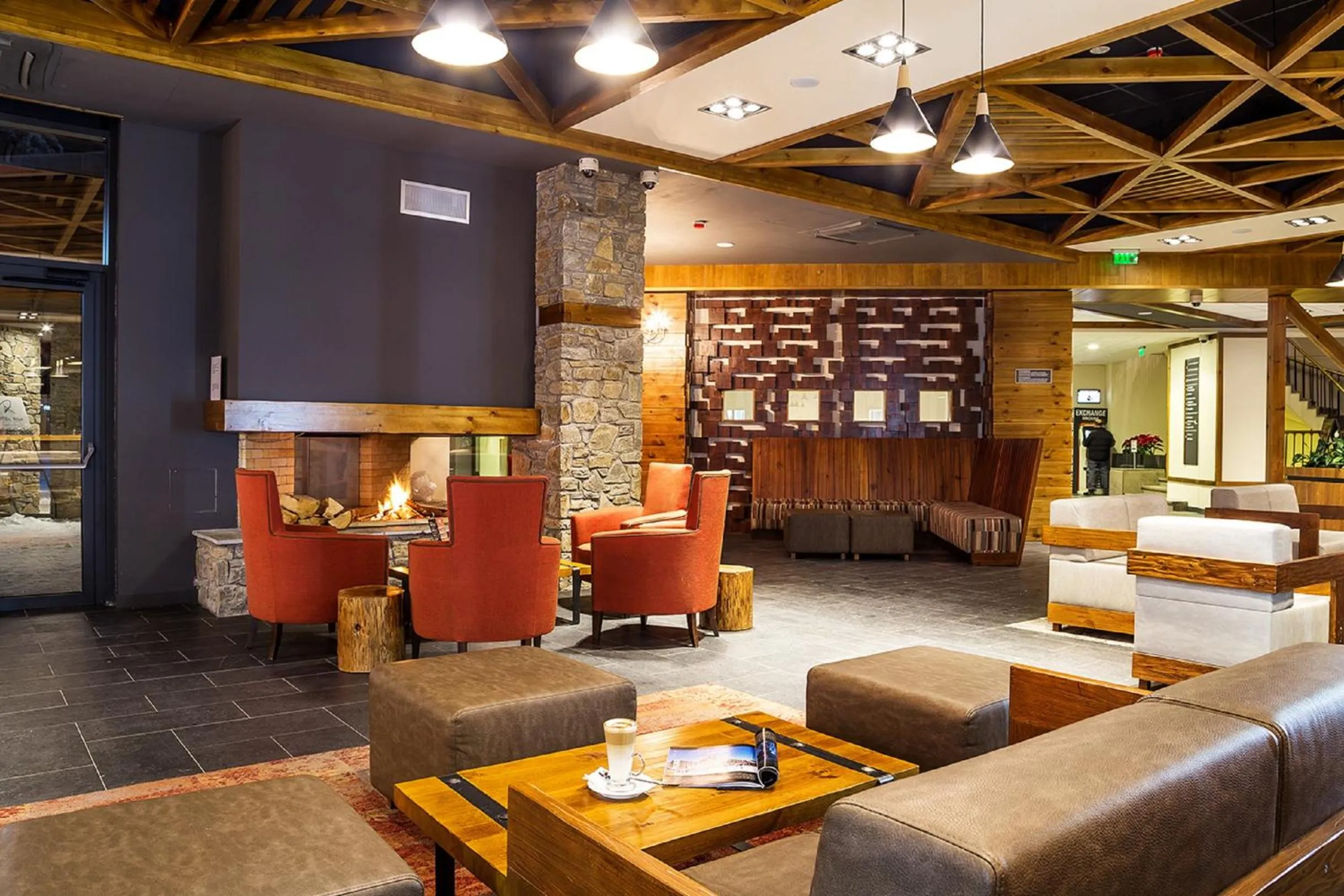 Lobby or reception in Rila Hotel Borovets