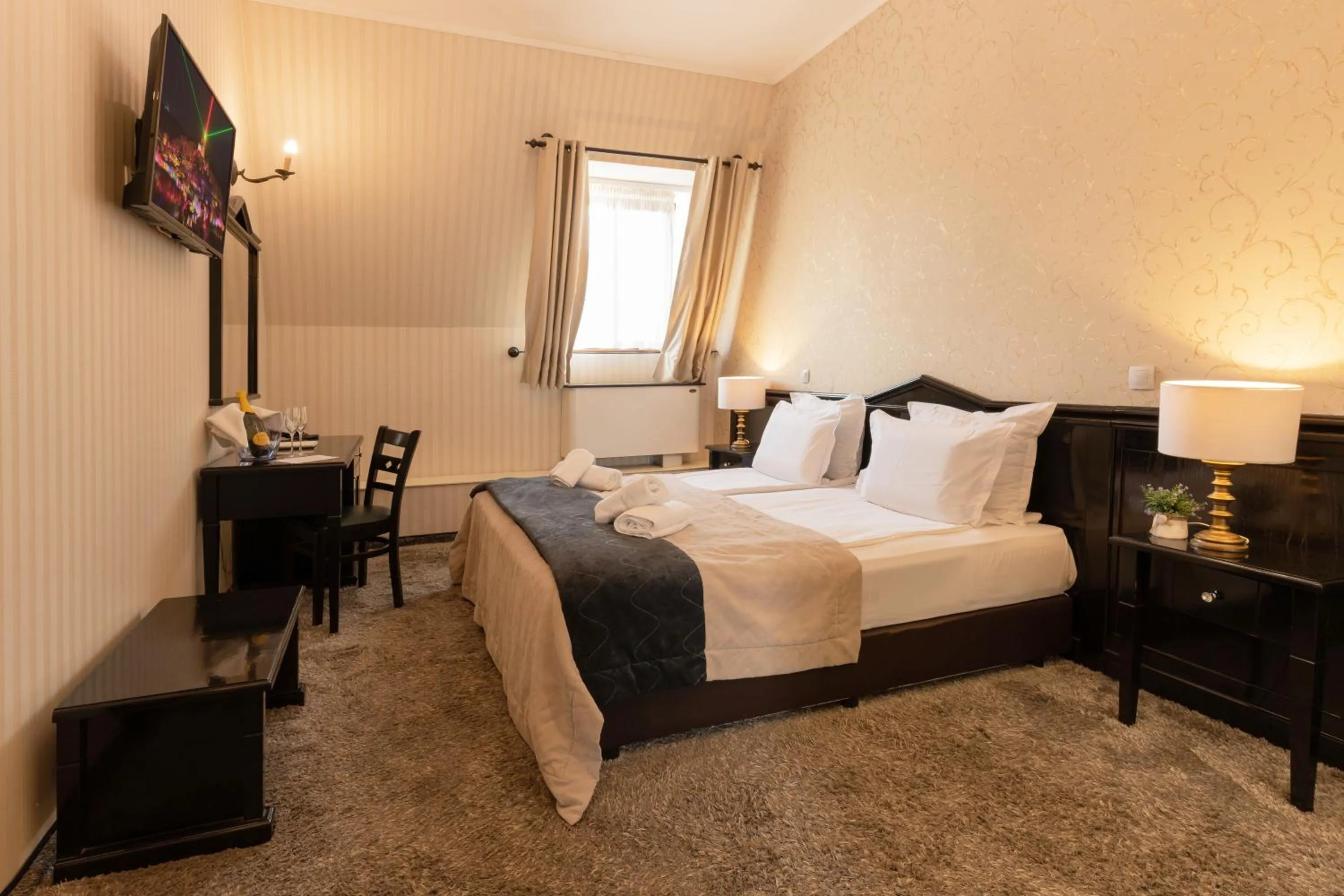 Bed in Tsarevets Boutique Hotel & SPA