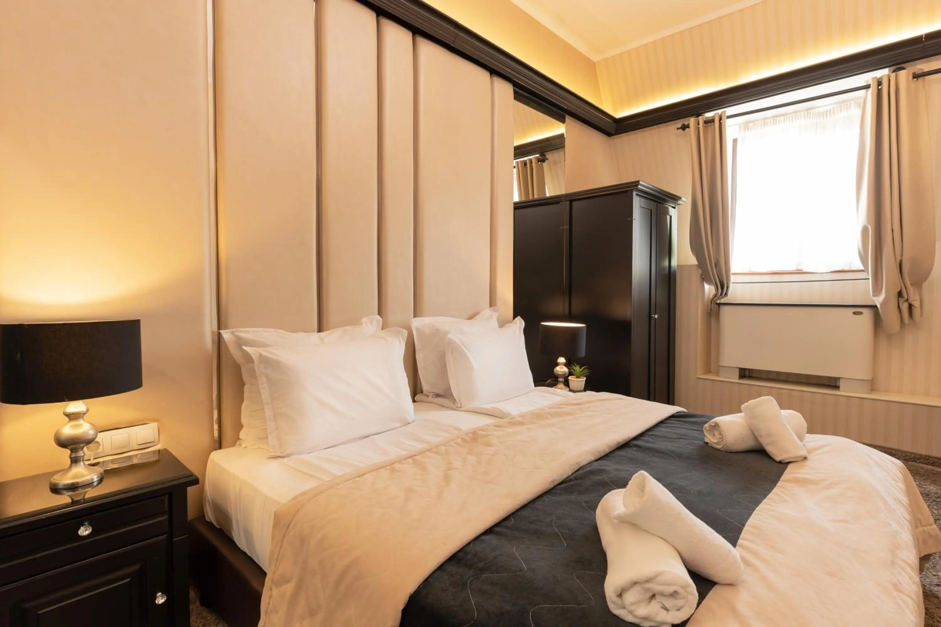 Bed in Tsarevets Boutique Hotel & SPA