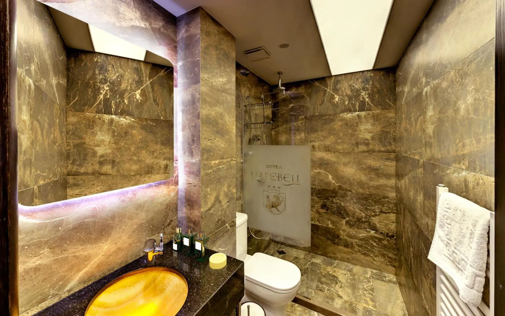 Bathroom in Tsarevets Boutique Hotel & SPA