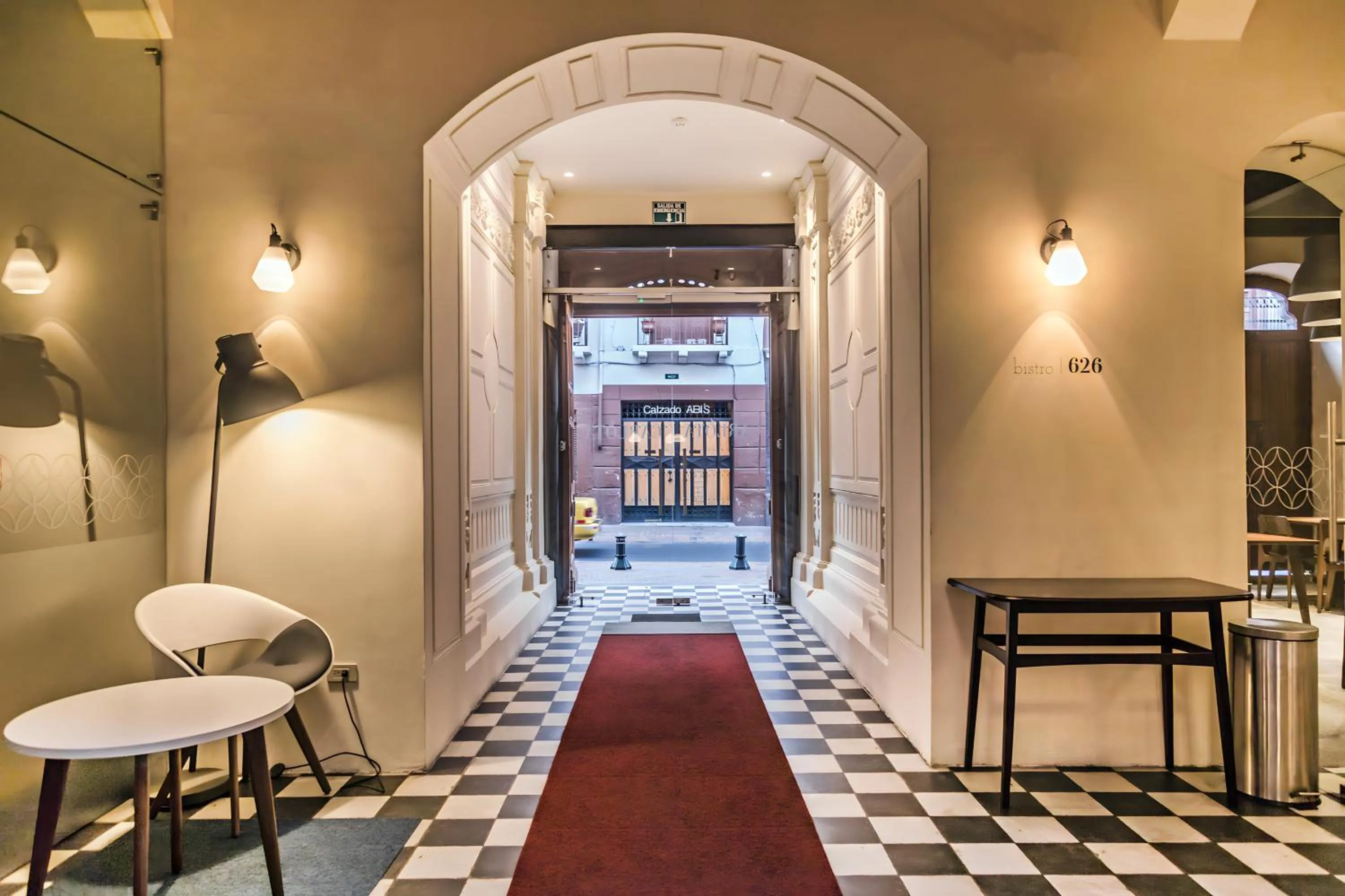 Lobby or reception in Carlota Sustainable Design Hotel