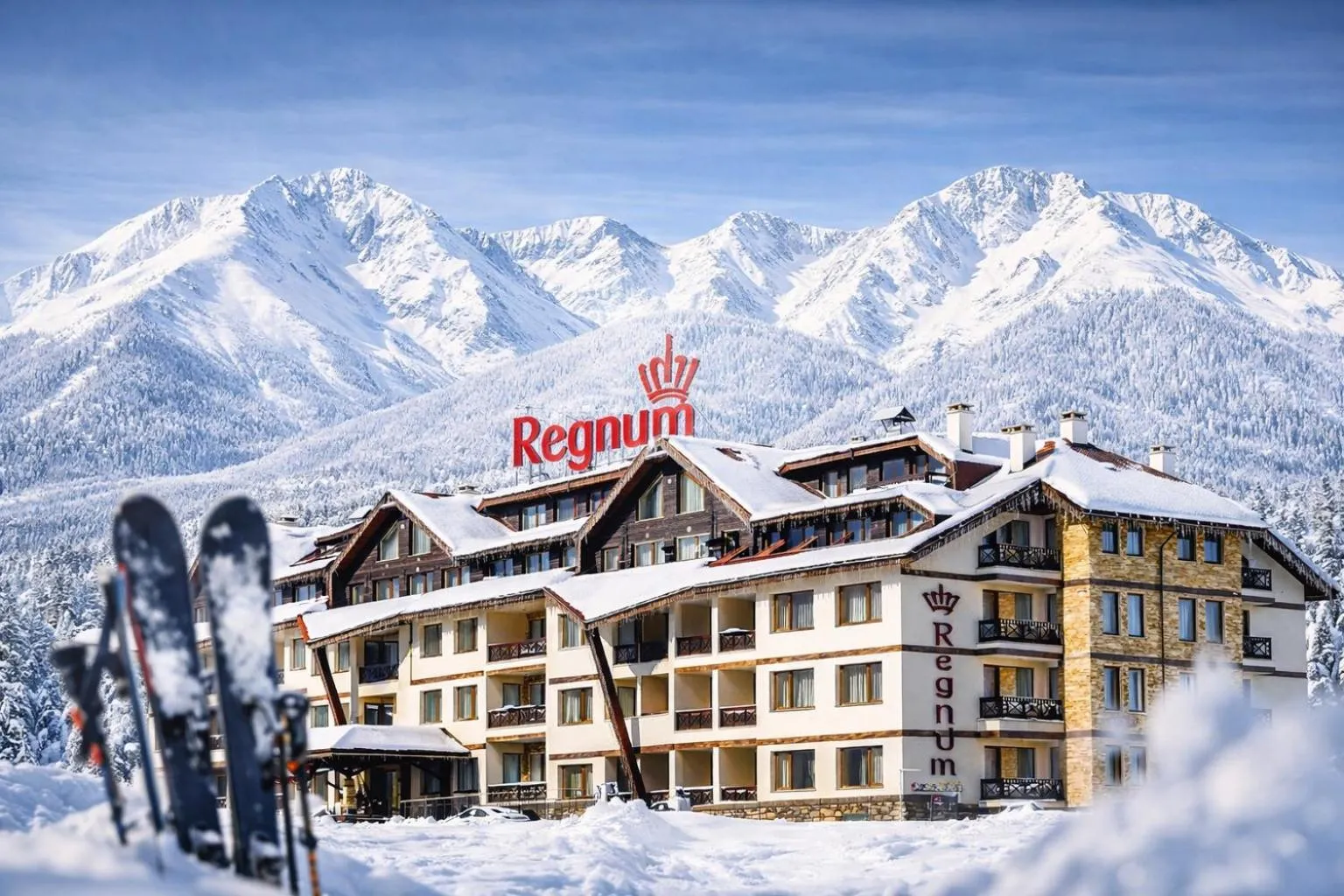 Property building in Regnum Bansko Ski Hotel & SPA