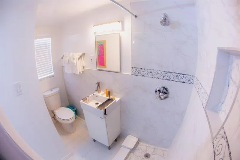 Toilet in St. Pete Beach Suites