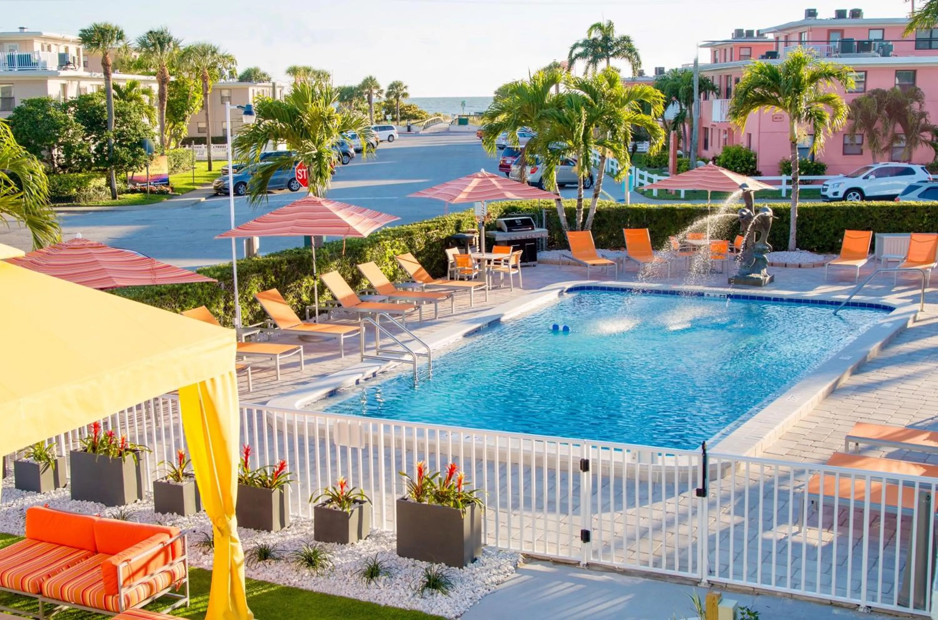 Swimming pool in St. Pete Beach Suites
