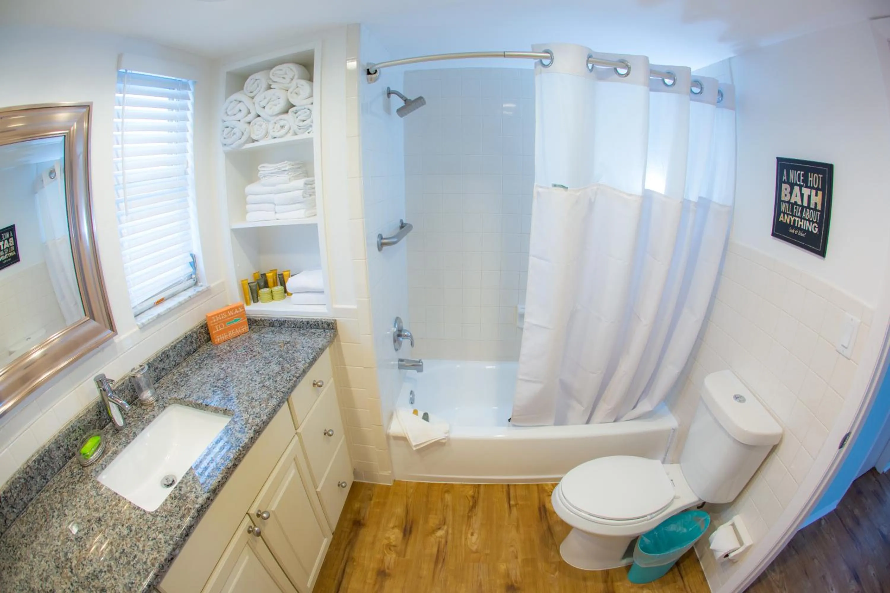 Shower in St. Pete Beach Suites