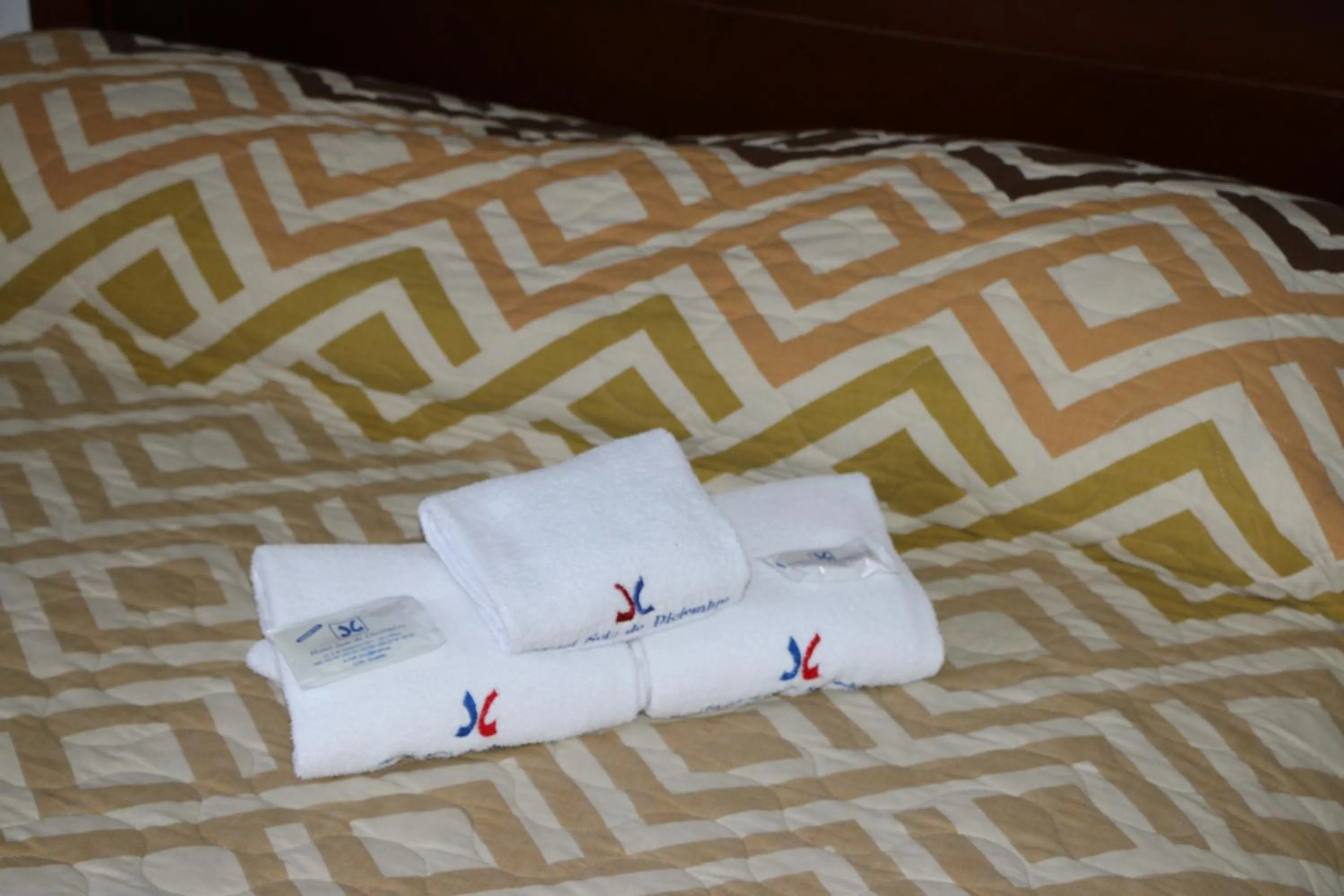 Decorative detail, Bed in Hotel 6 De Diciembre