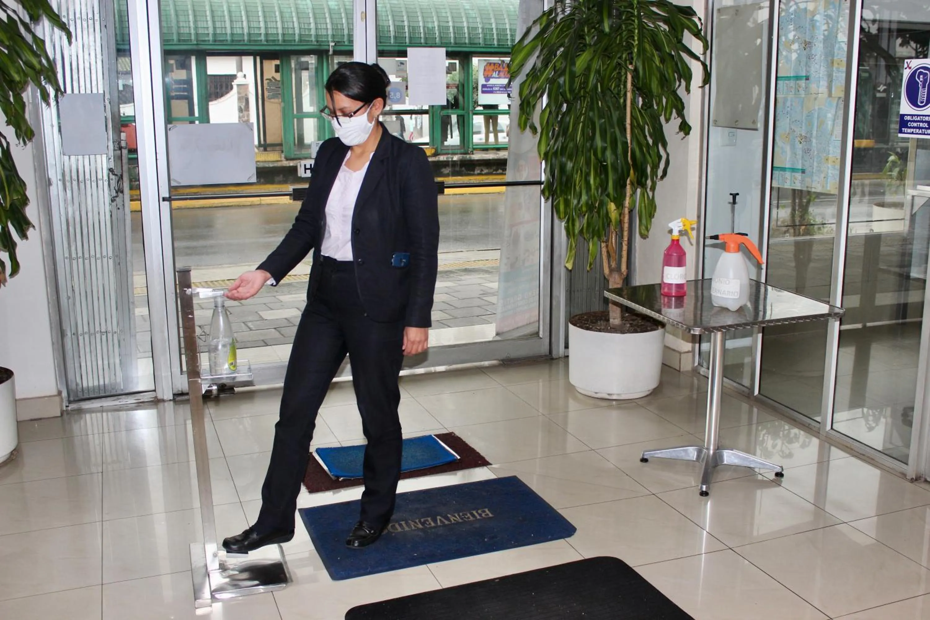 Lobby or reception in Hotel 6 De Diciembre