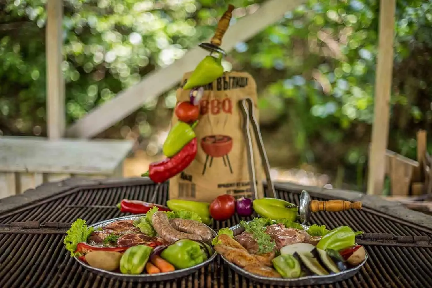 BBQ facilities in Hotel Paradise Place
