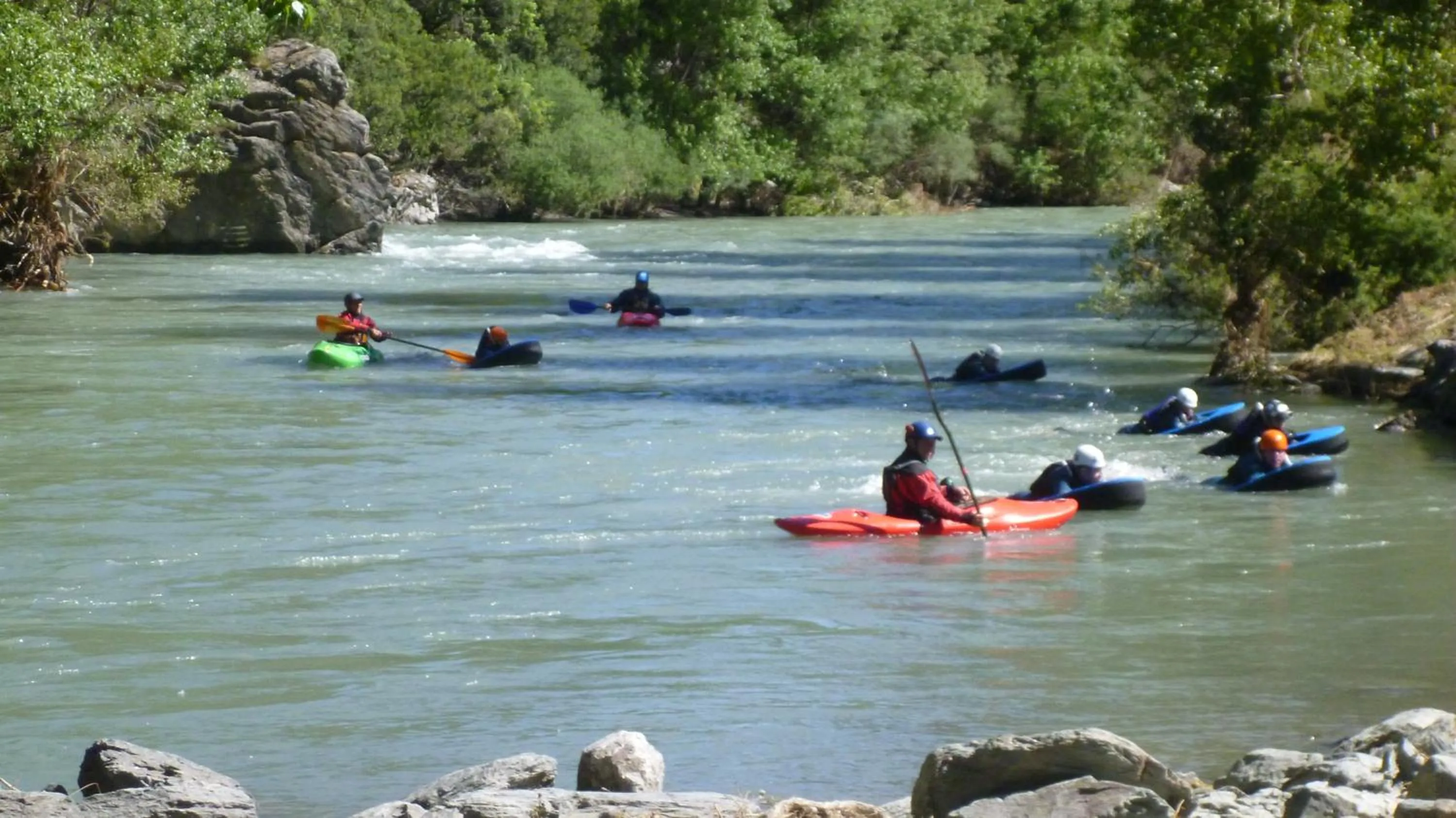 Canoeing in Can Congost