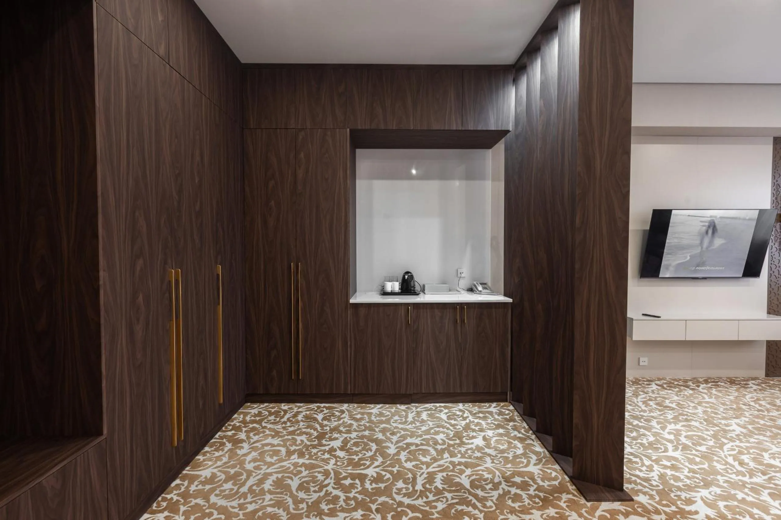 Kitchen or kitchenette in Boutique Hotel Tomiris