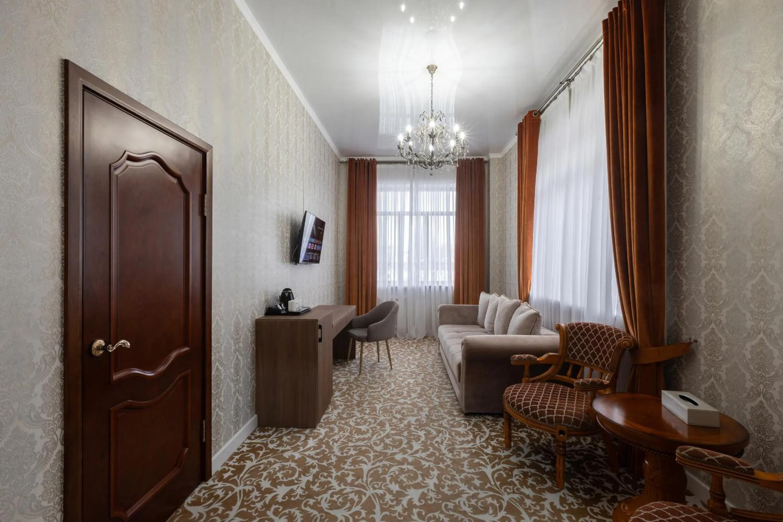 Living room in Boutique Hotel Tomiris