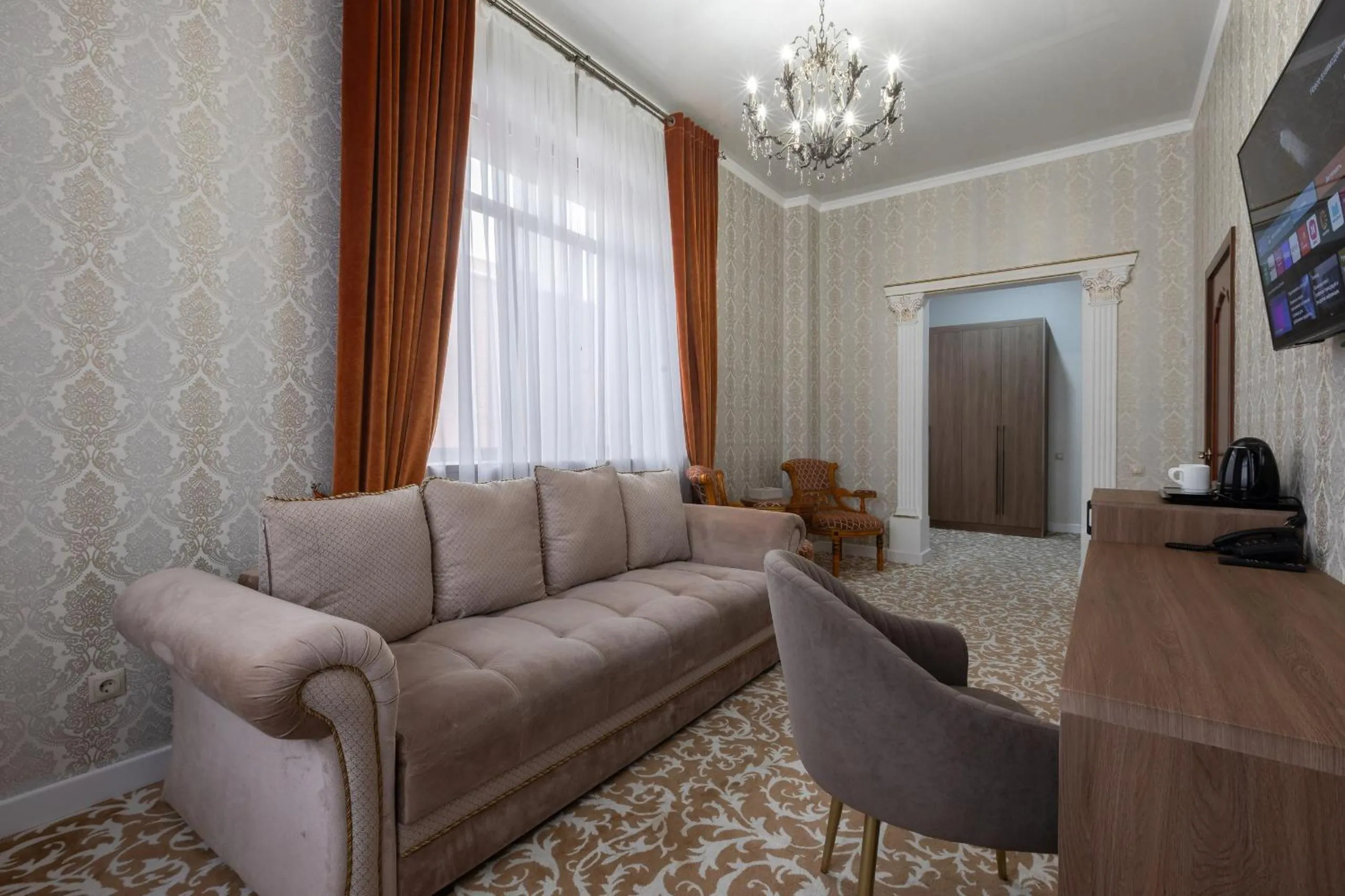 Living room in Boutique Hotel Tomiris