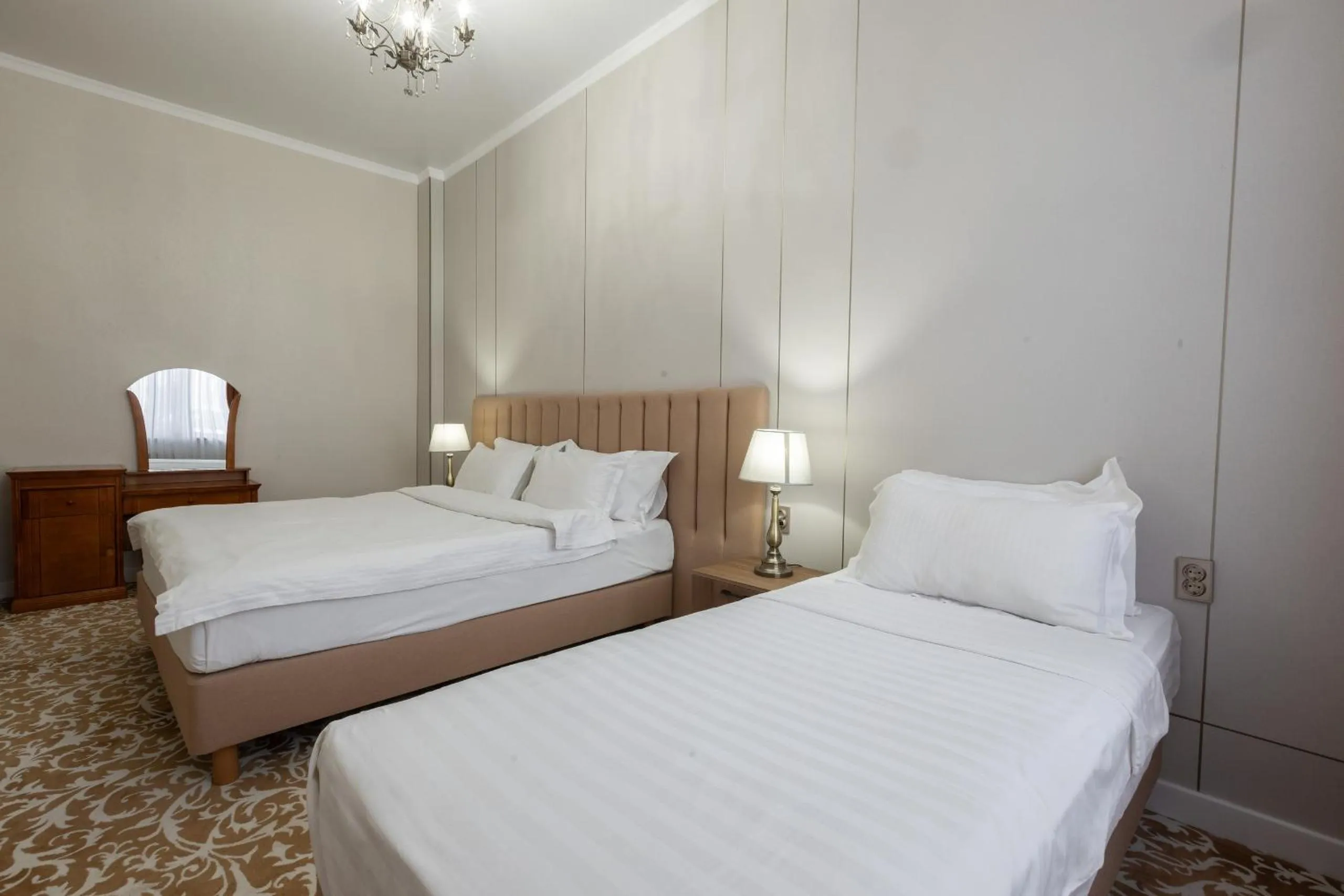 Bed in Boutique Hotel Tomiris