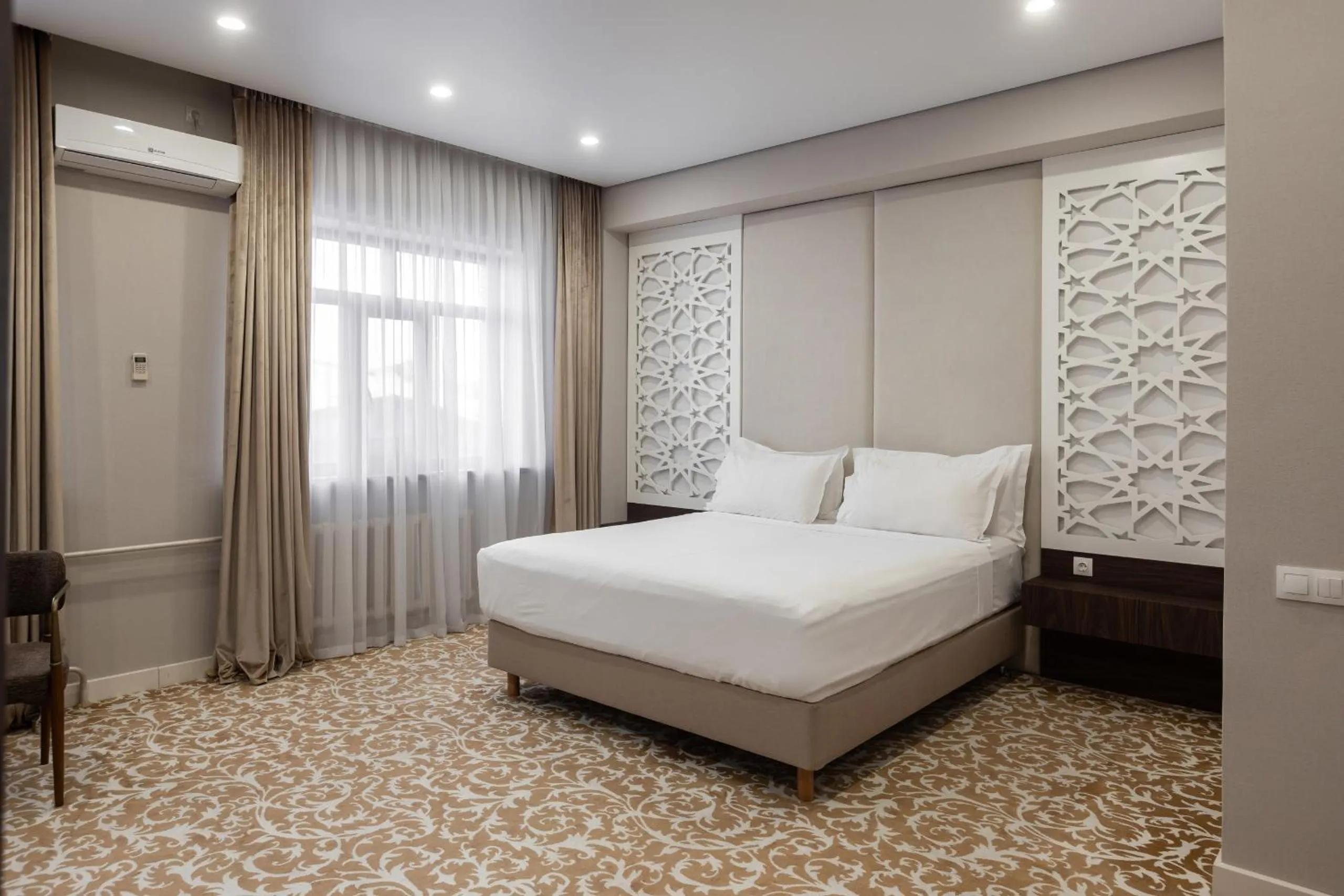 Bed in Boutique Hotel Tomiris