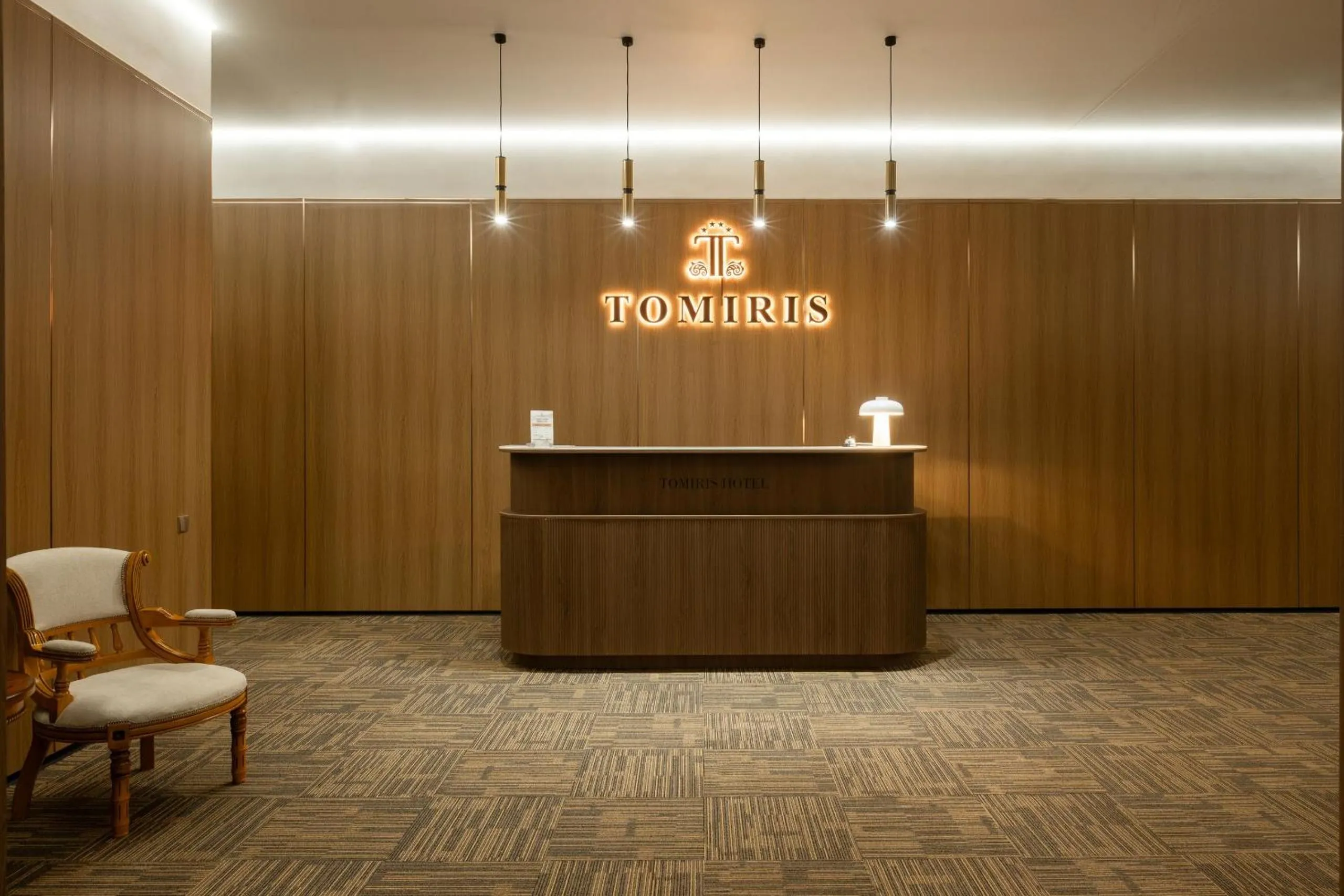 Communal lounge/ TV room in Boutique Hotel Tomiris