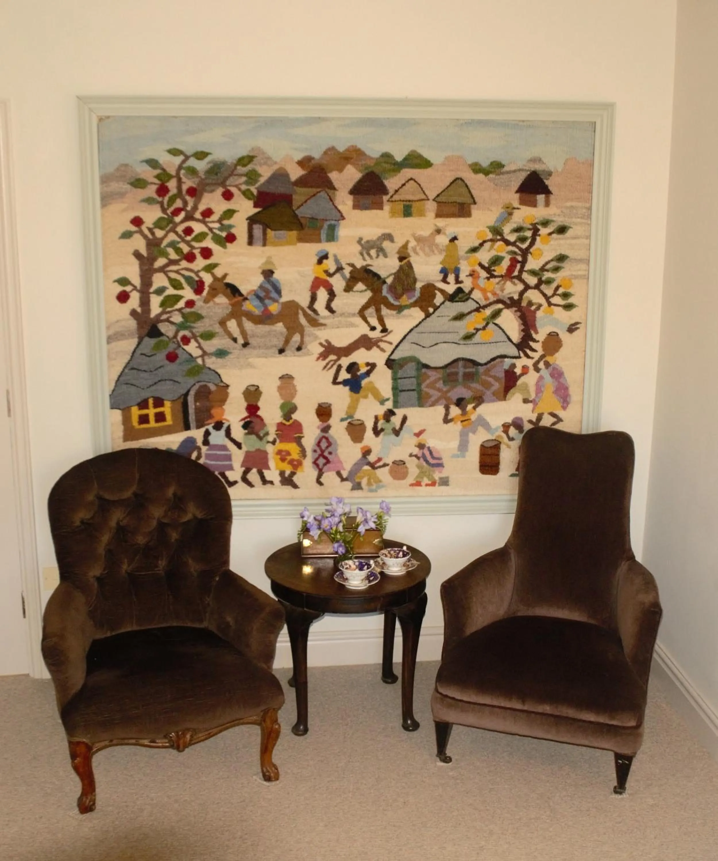 Seating area in Sankence lodge B&B