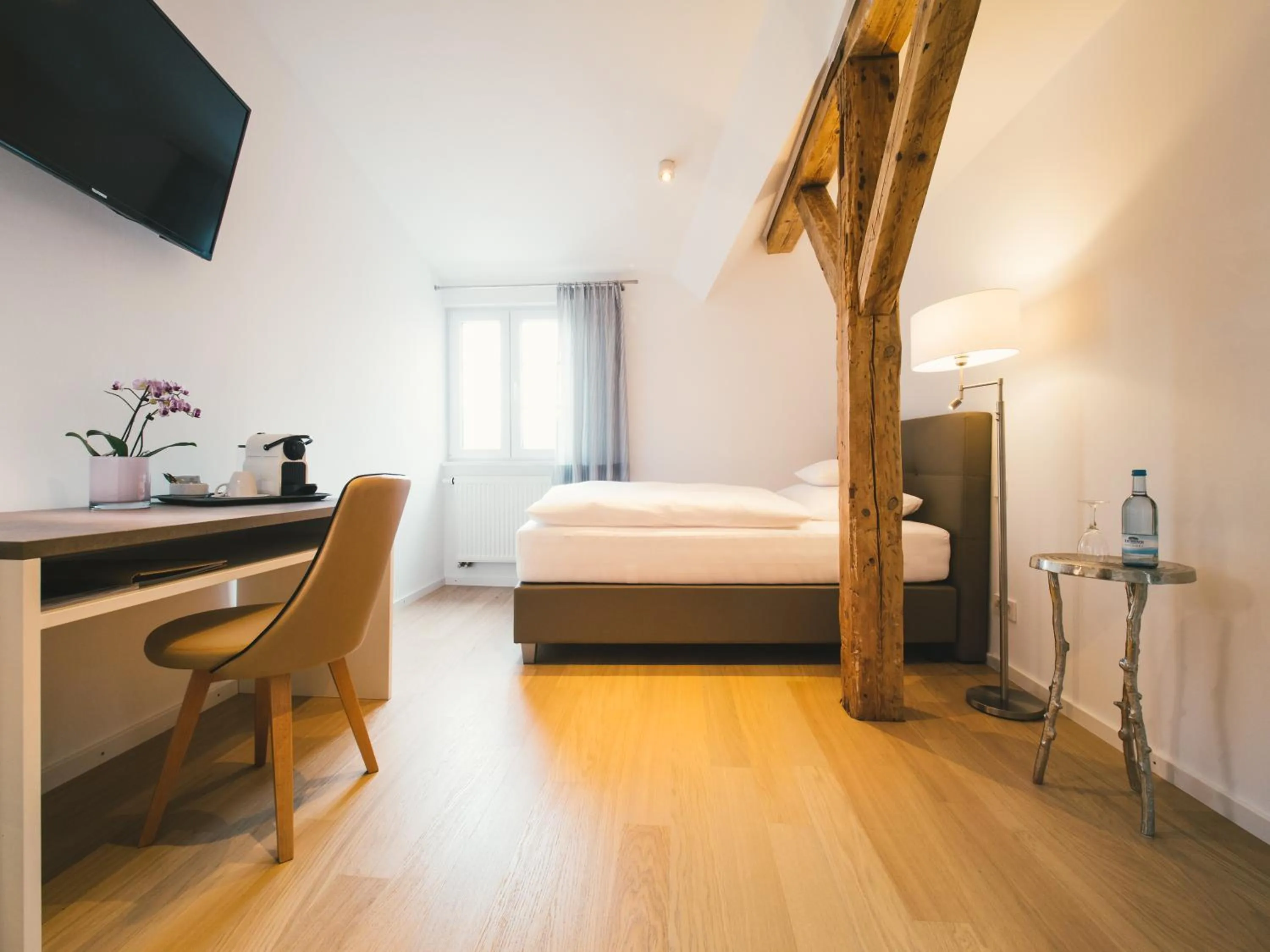 Photo of the whole room, Bed in Landhotel Adler