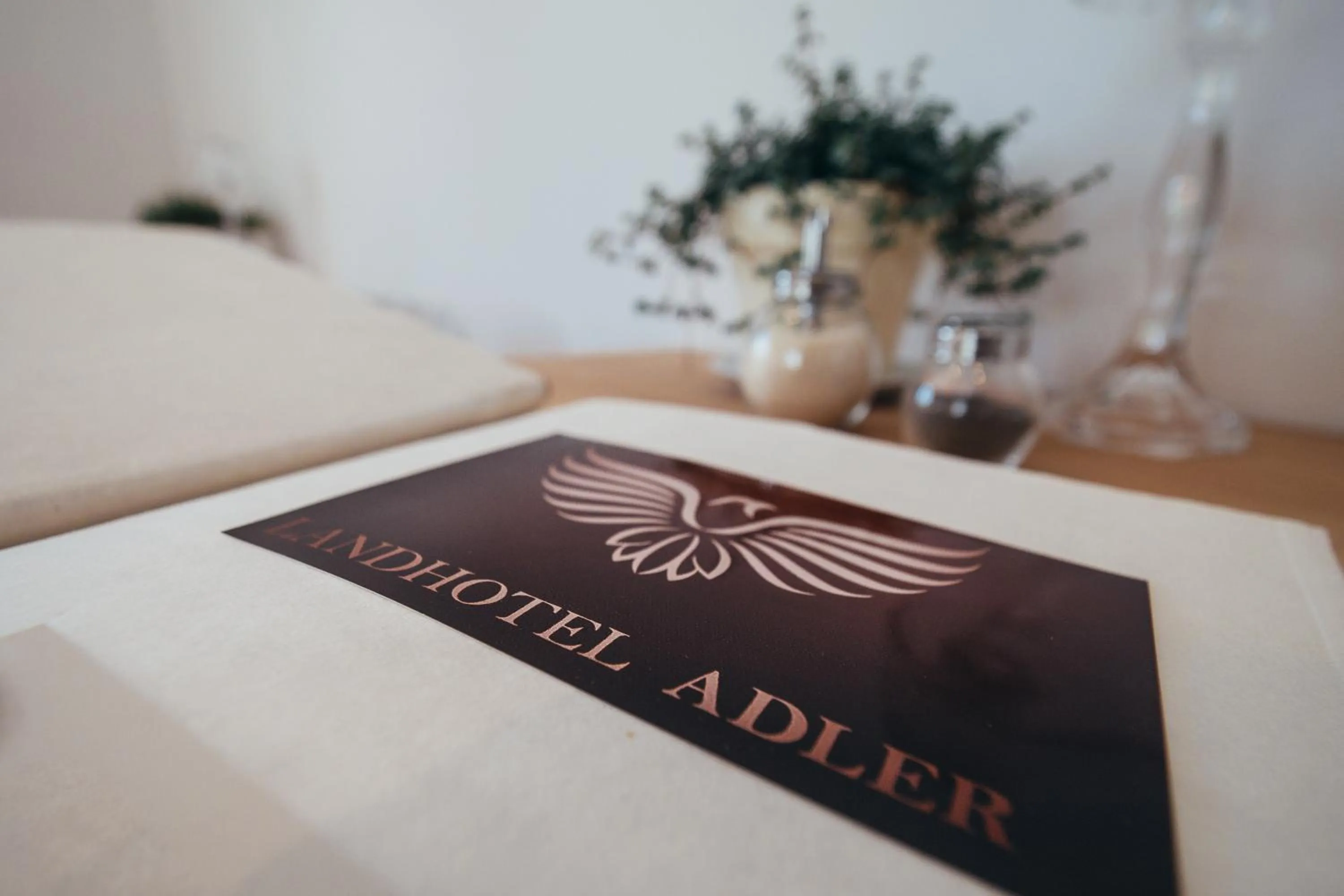 Logo/Certificate/Sign in Landhotel Adler