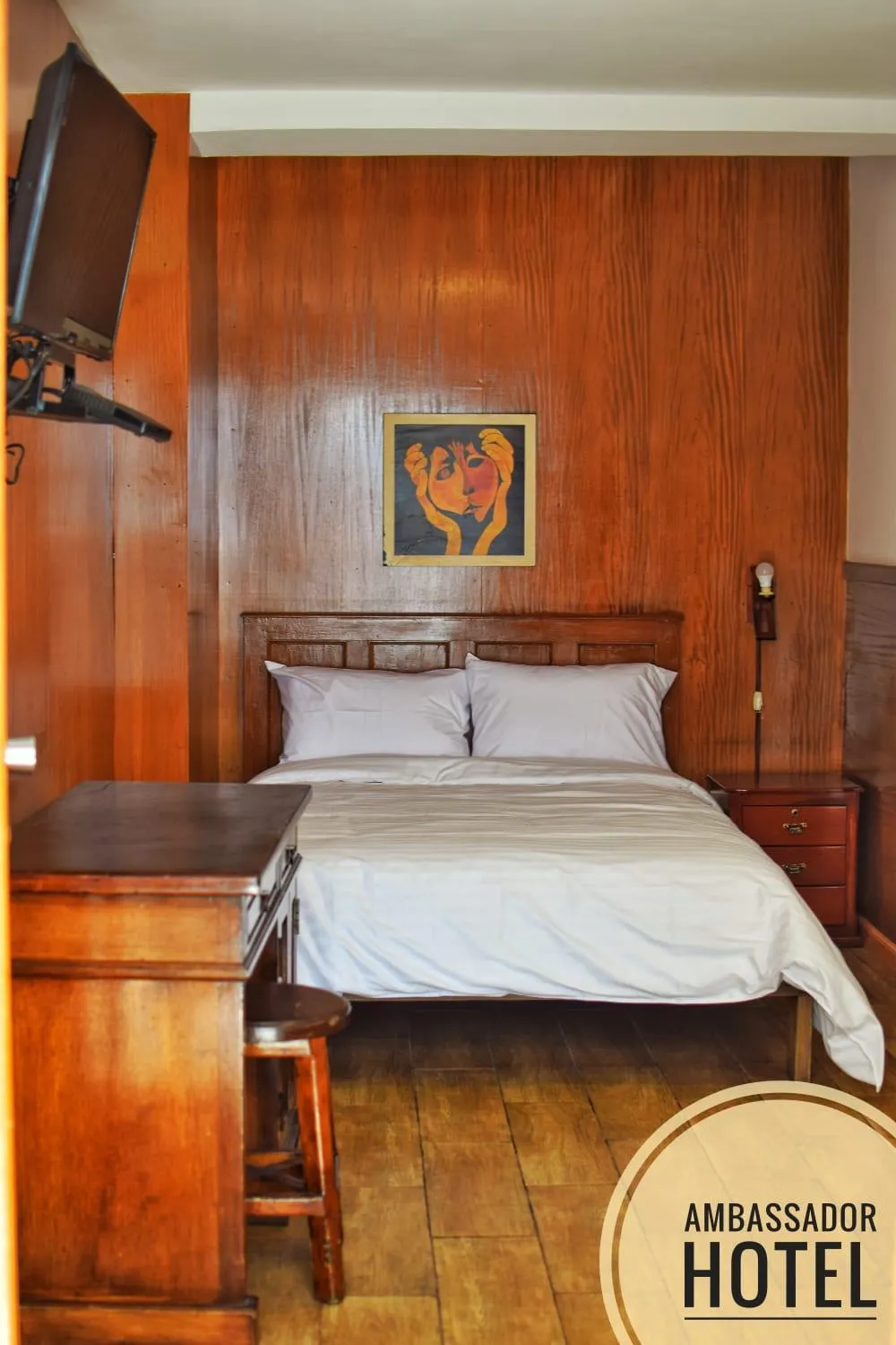 Bedroom, Bed in Hotel Ambassador