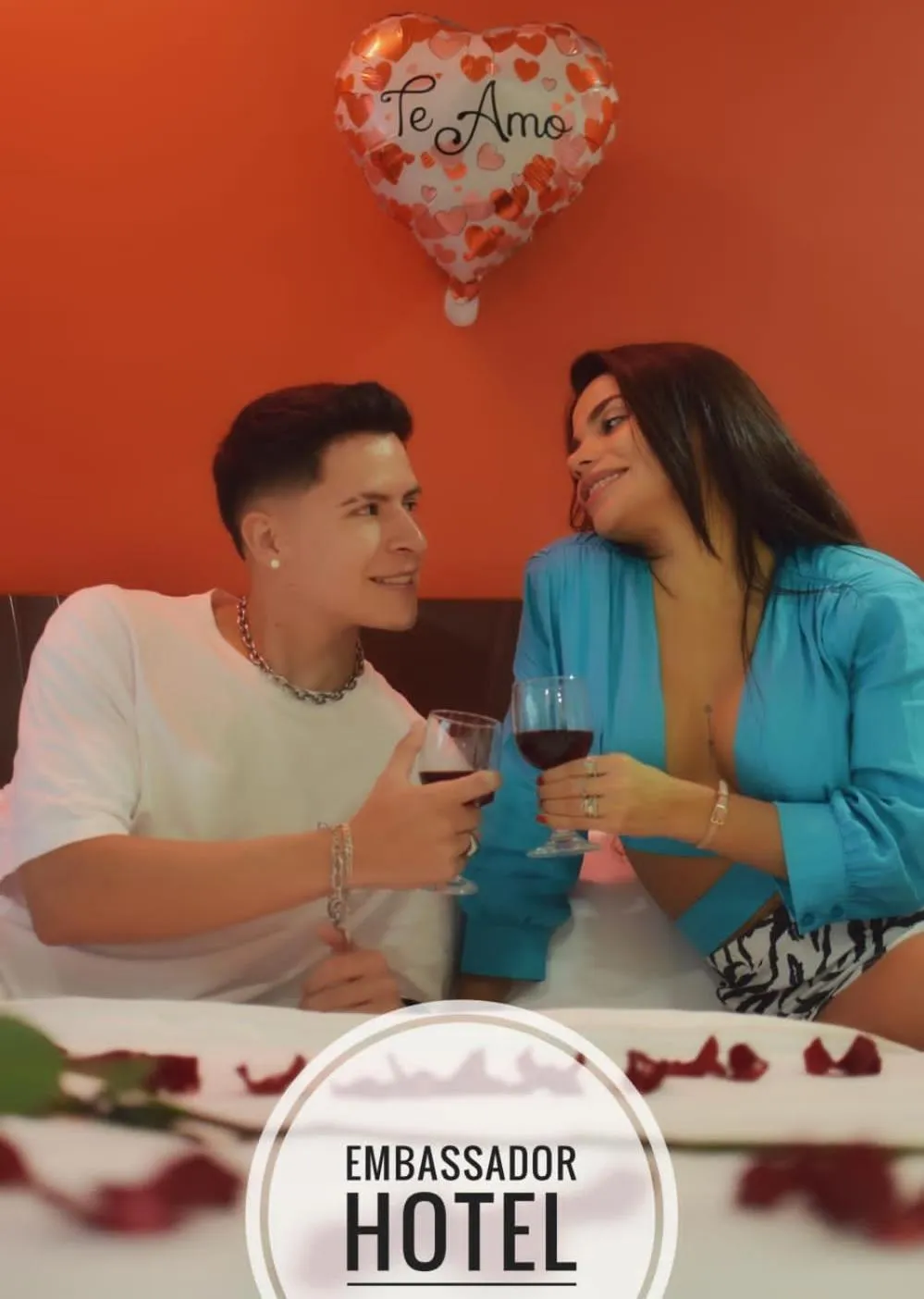 group of guests in Hotel Ambassador