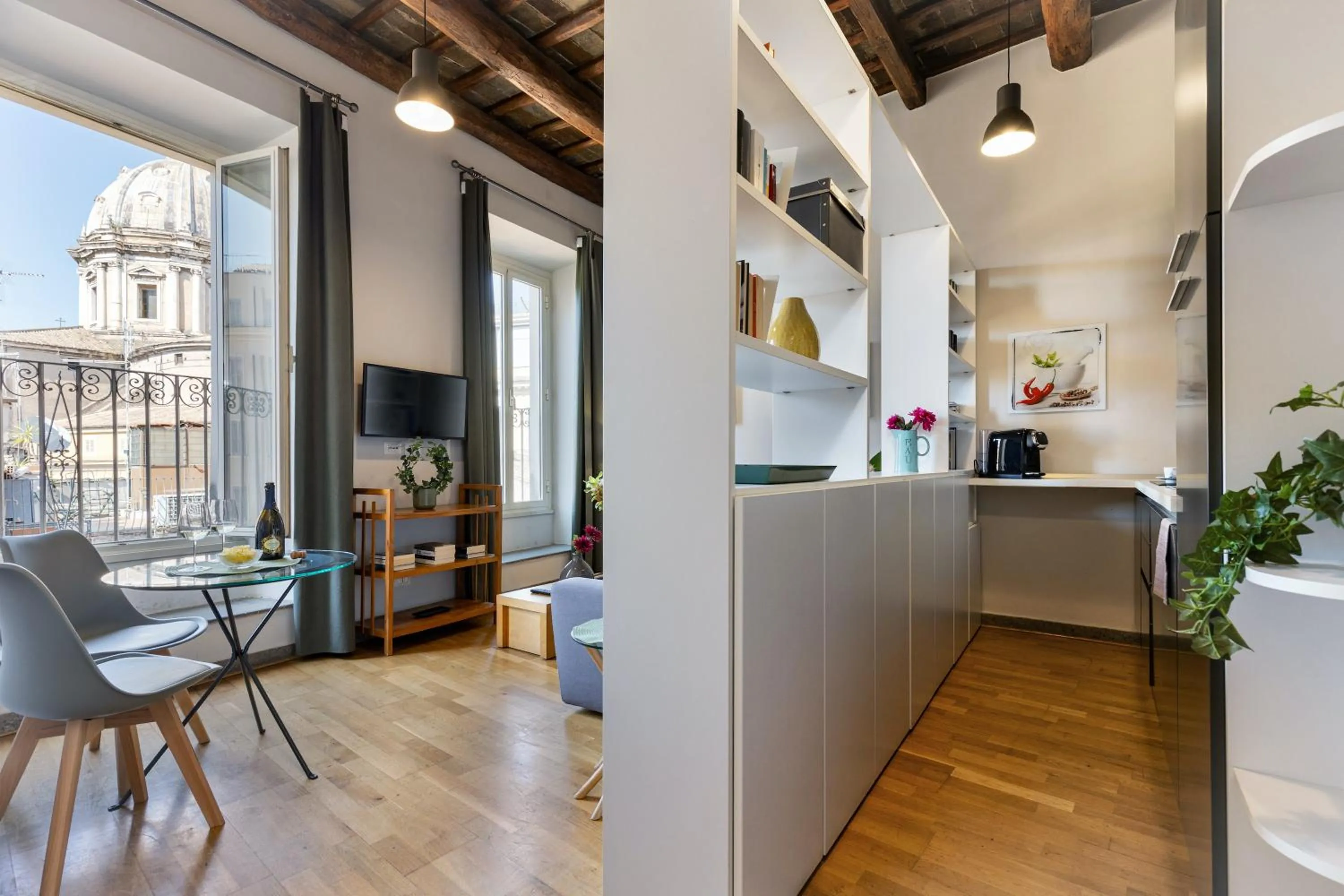 Kitchen or kitchenette in Rome as you feel - Grotta Pinta apartments