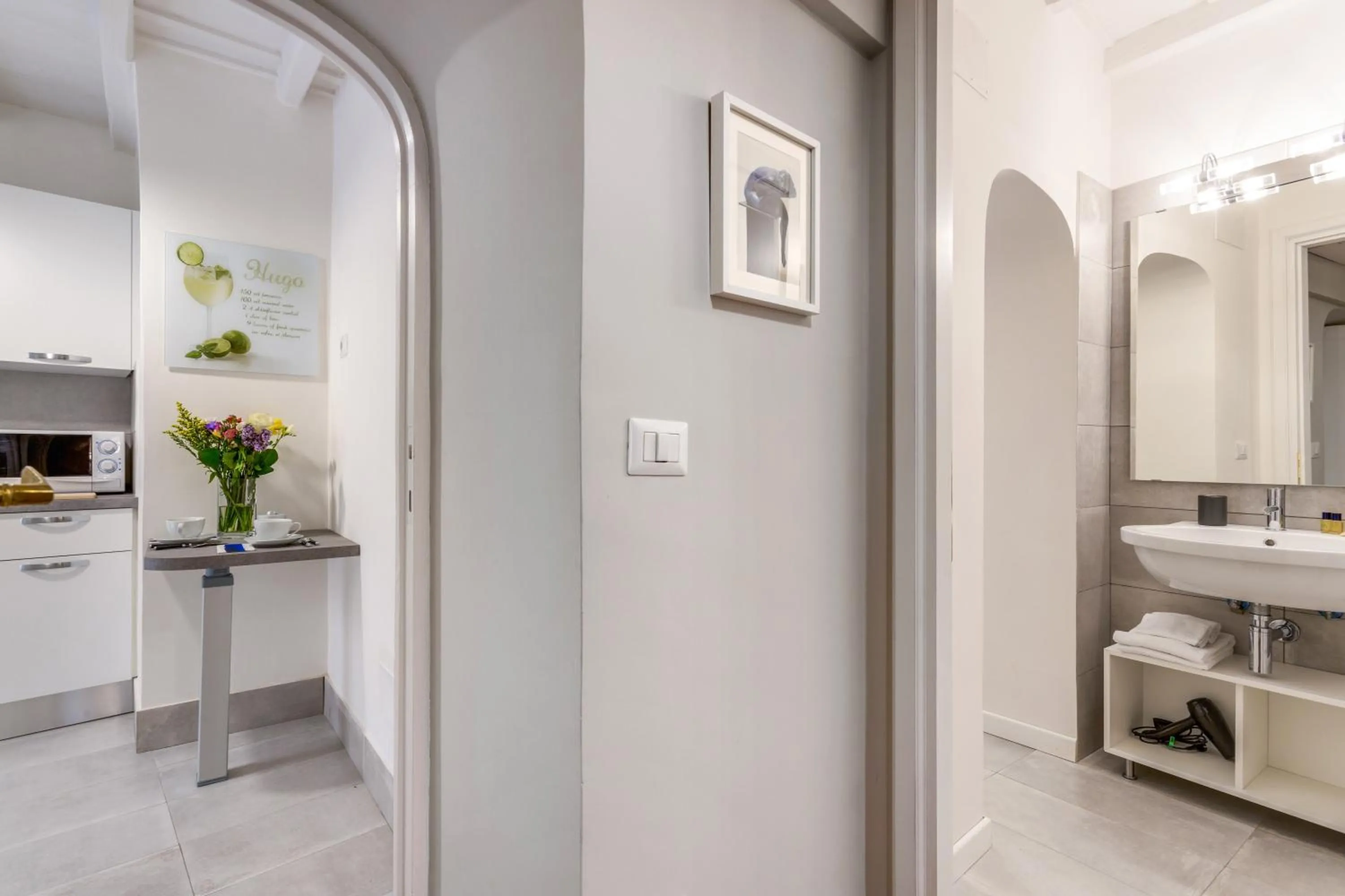 Bathroom in Rome as you feel - Grotta Pinta apartments