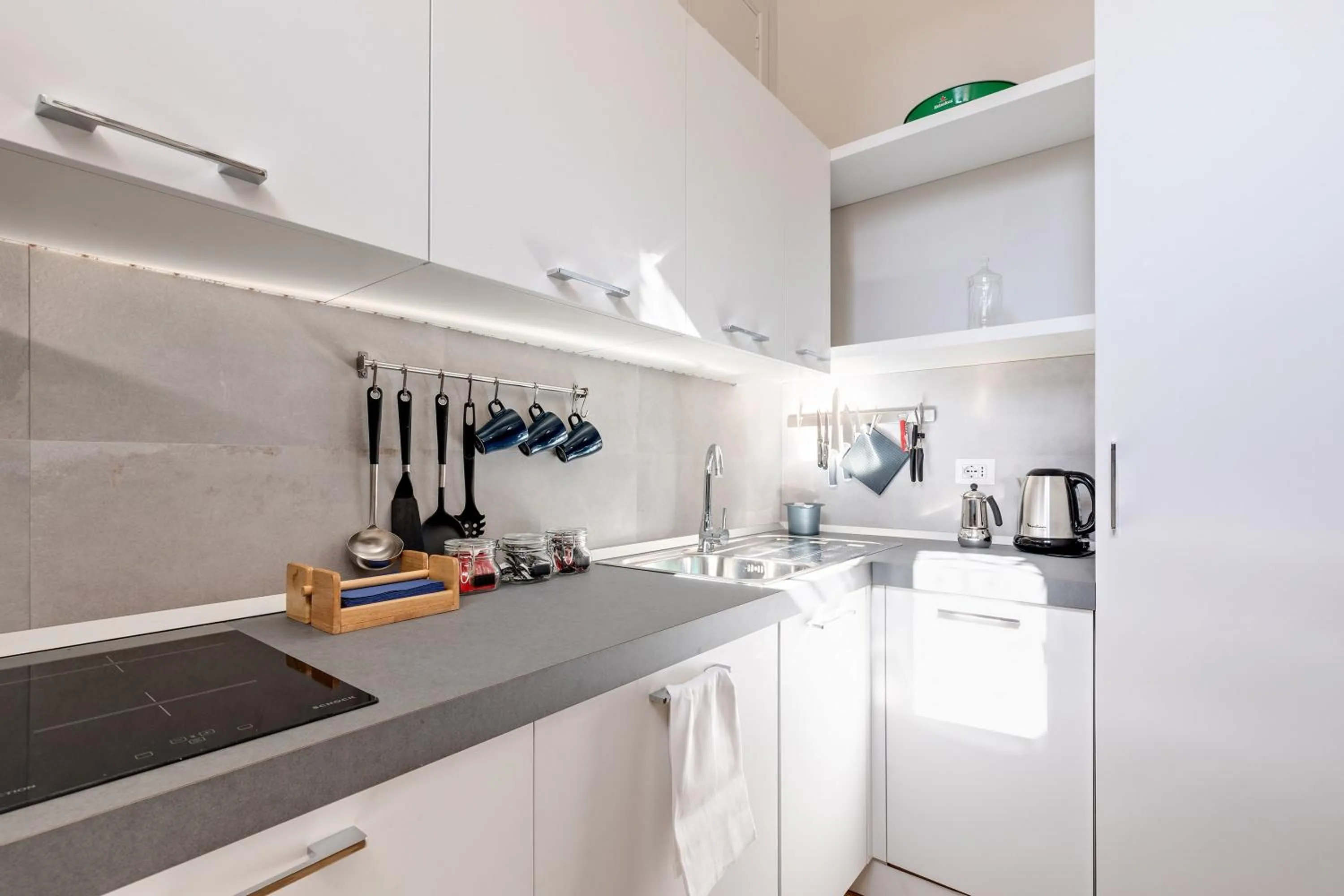 Kitchen or kitchenette in Rome as you feel - Grotta Pinta apartments