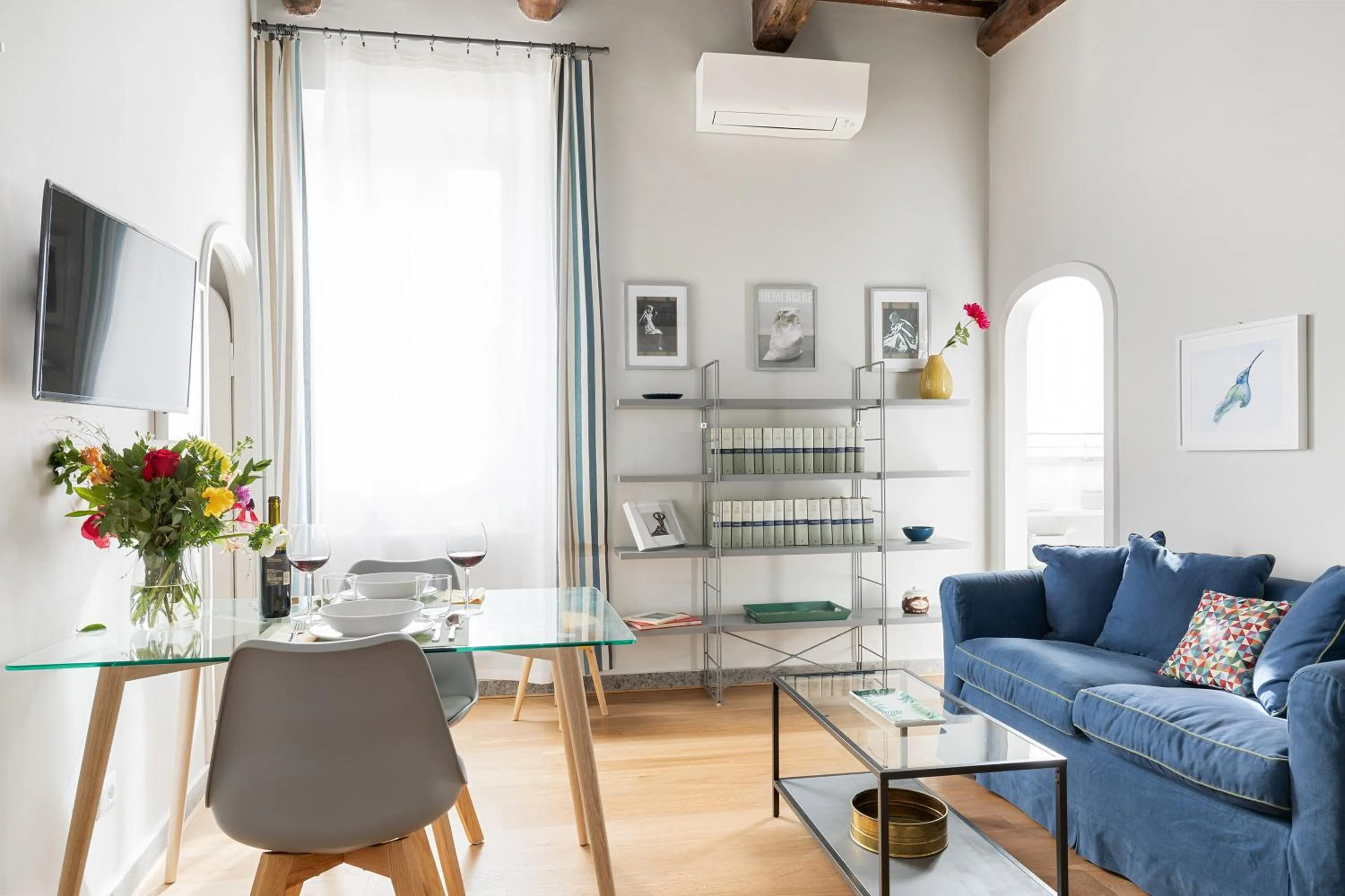 Living room in Rome as you feel - Grotta Pinta apartments