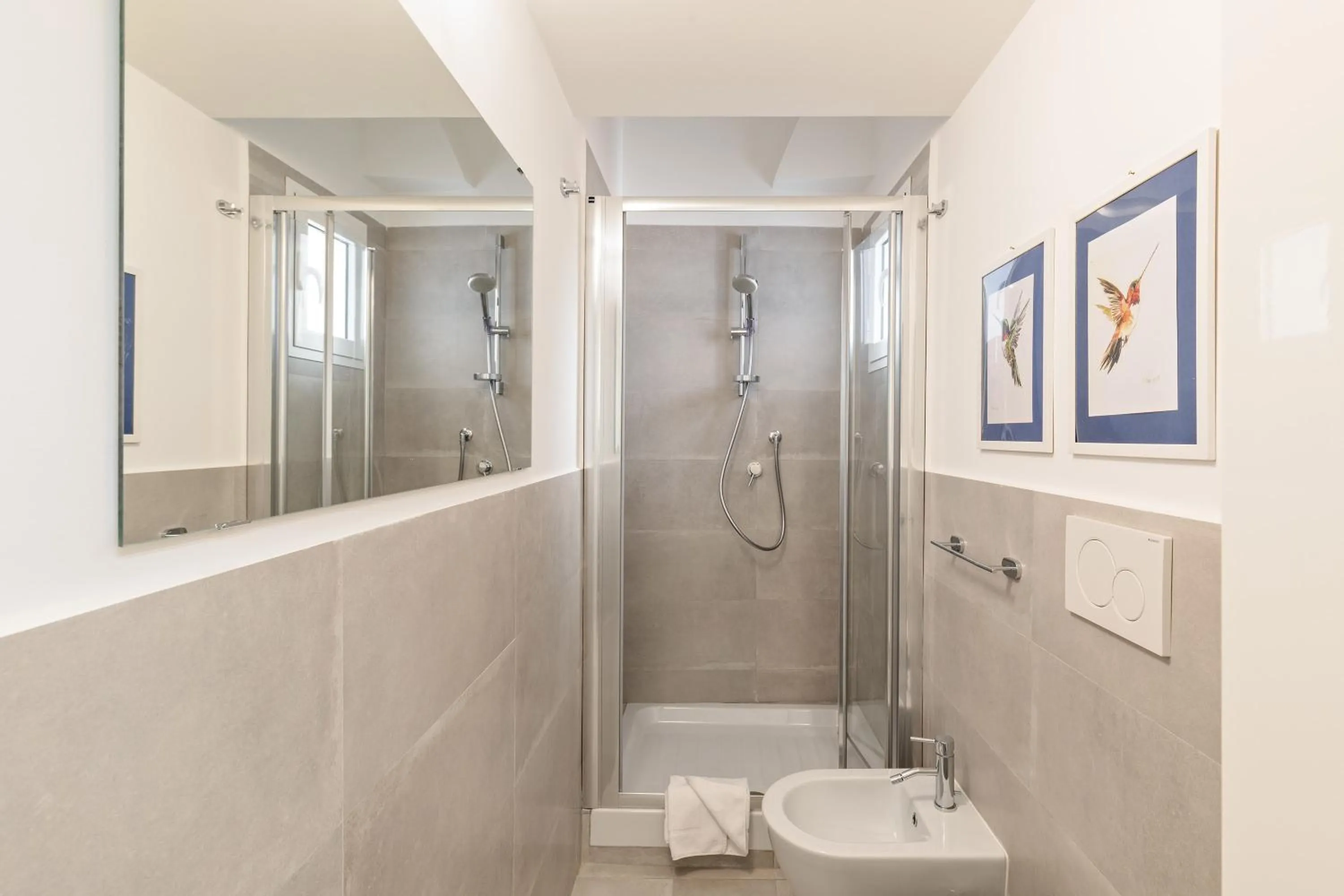Bathroom in Rome as you feel - Grotta Pinta apartments