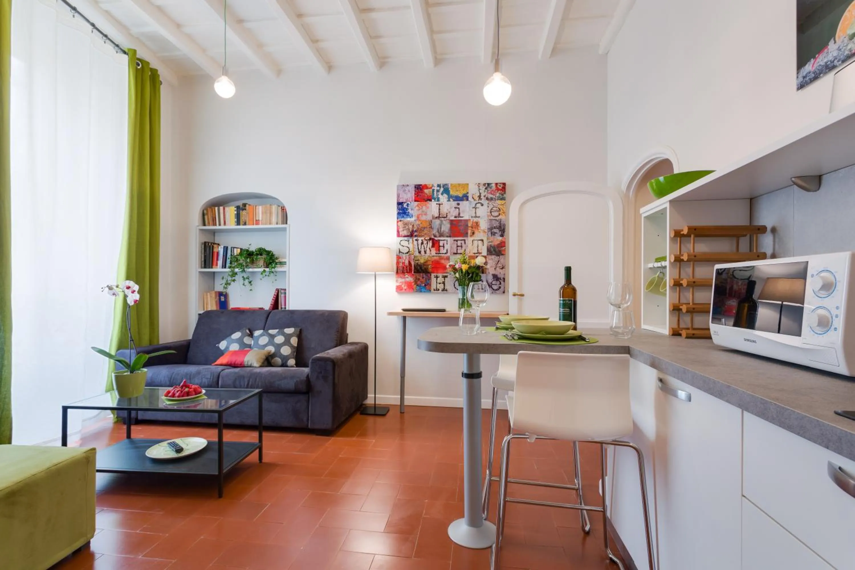 Kitchen or kitchenette in Rome as you feel - Grotta Pinta apartments