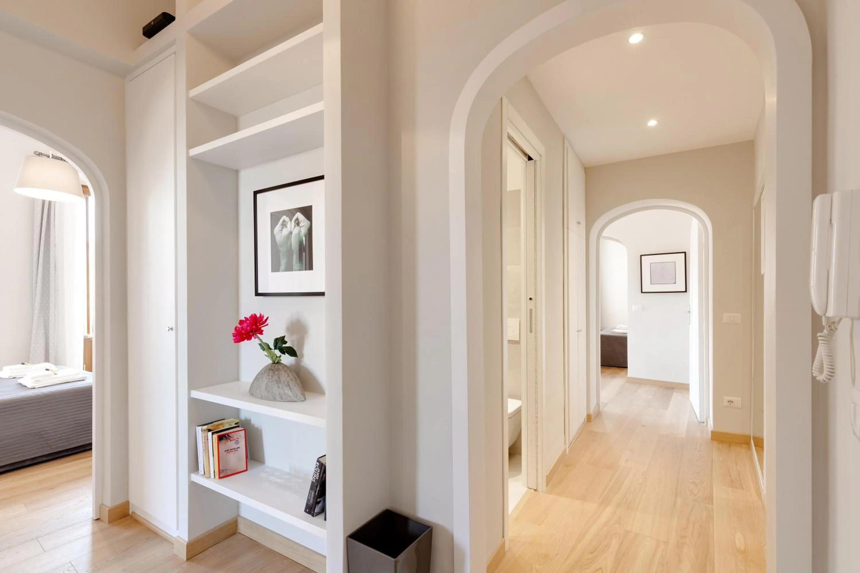 Photo of the whole room, Bed in Rome as you feel - Grotta Pinta apartments