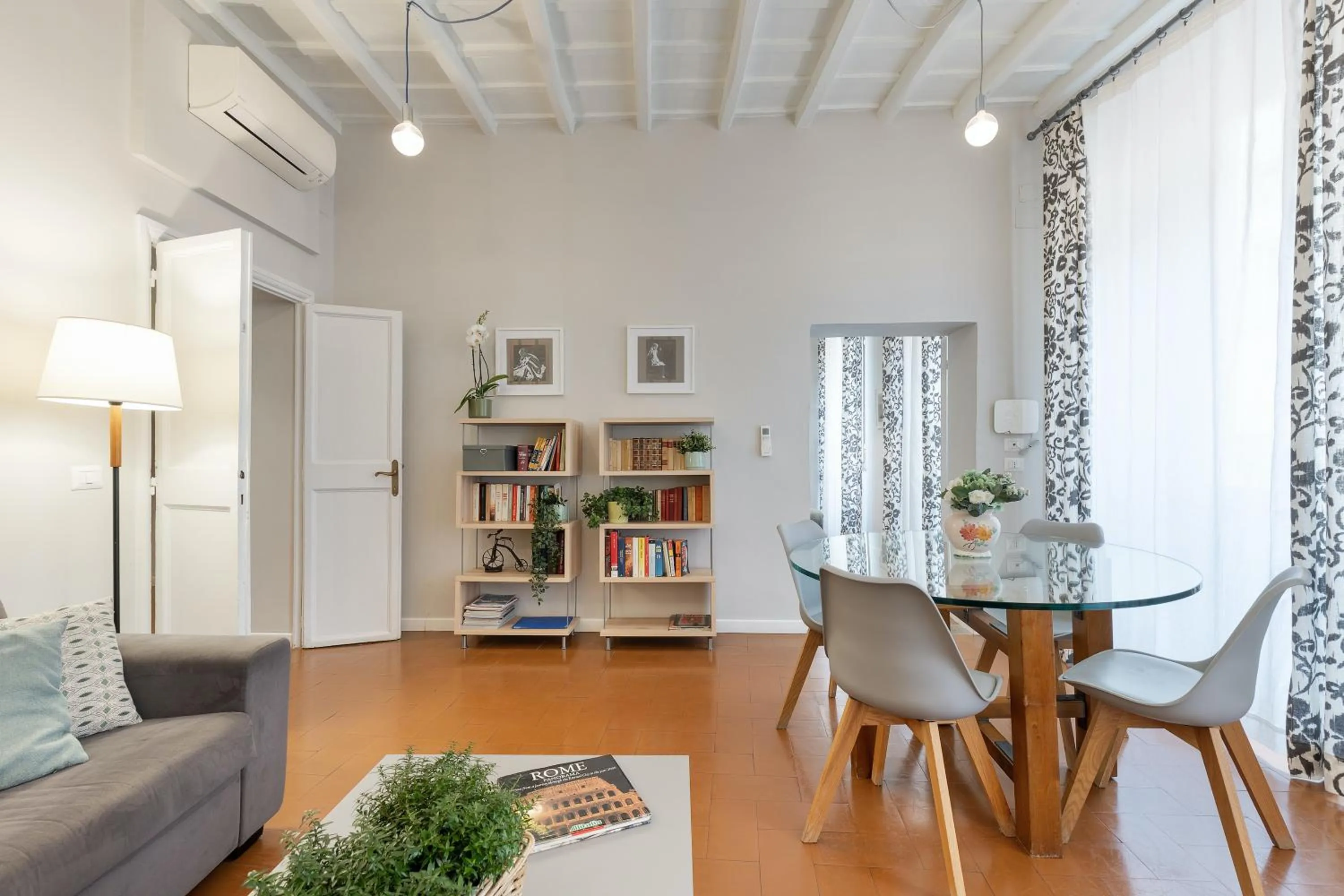 Living room in Rome as you feel - Grotta Pinta apartments