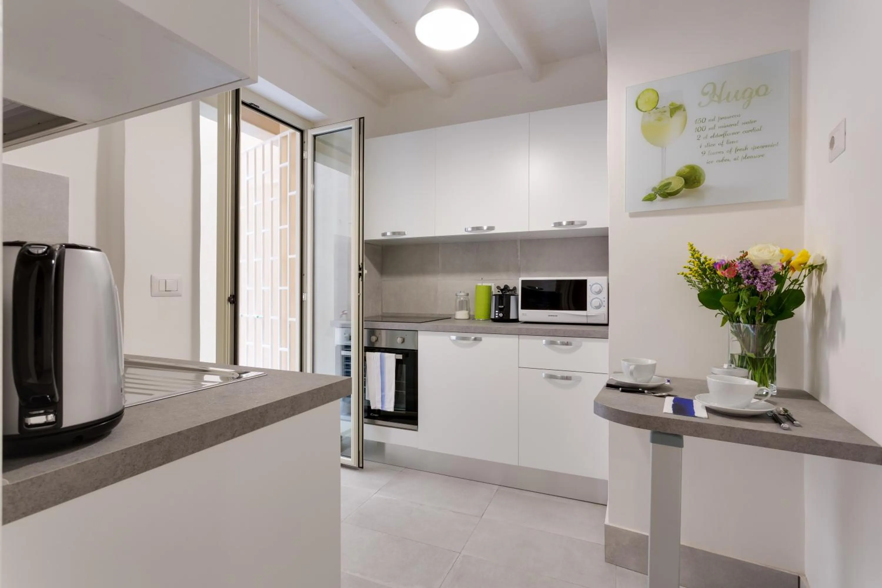 Kitchen or kitchenette in Rome as you feel - Grotta Pinta apartments