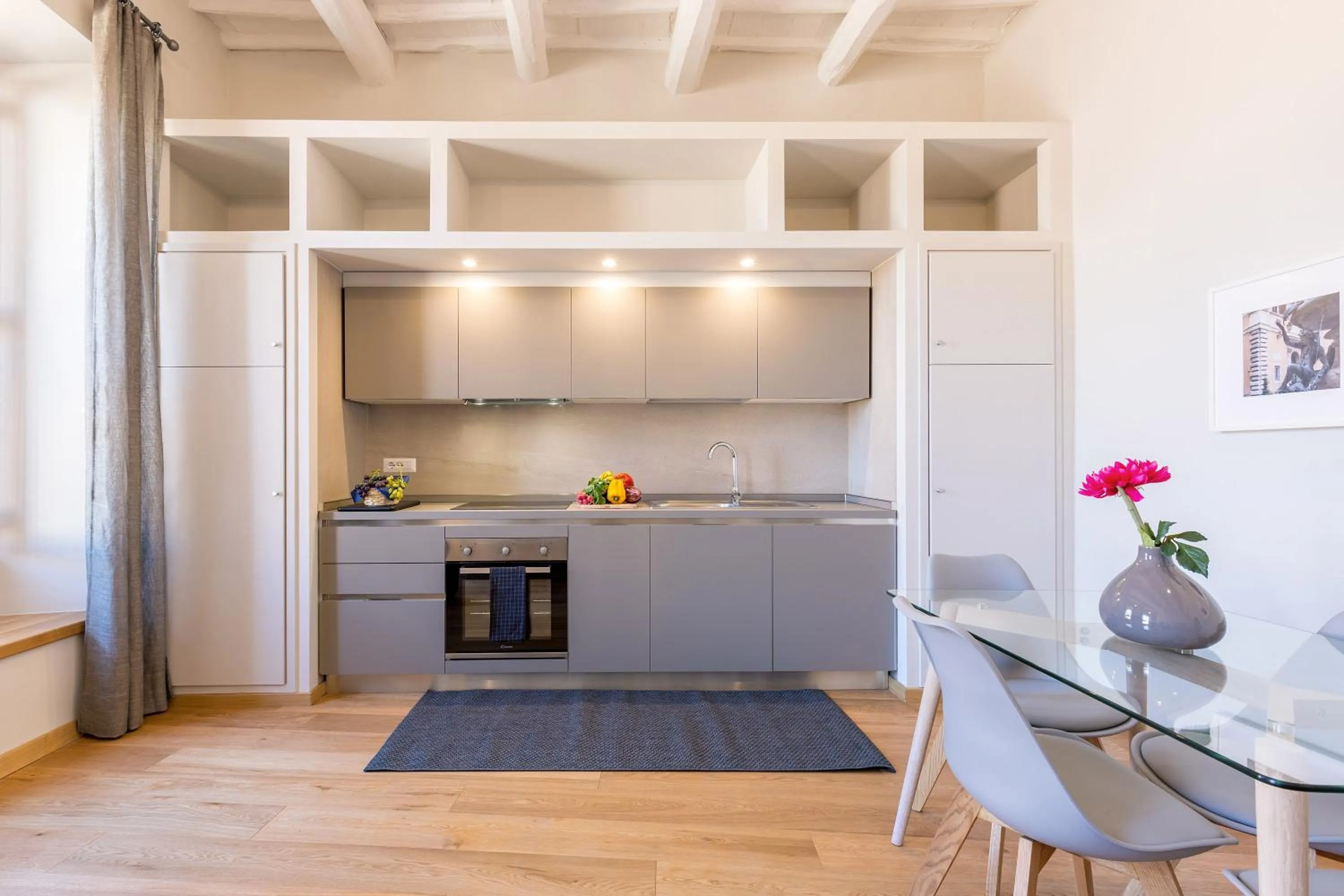 Kitchen or kitchenette in Rome as you feel - Grotta Pinta apartments