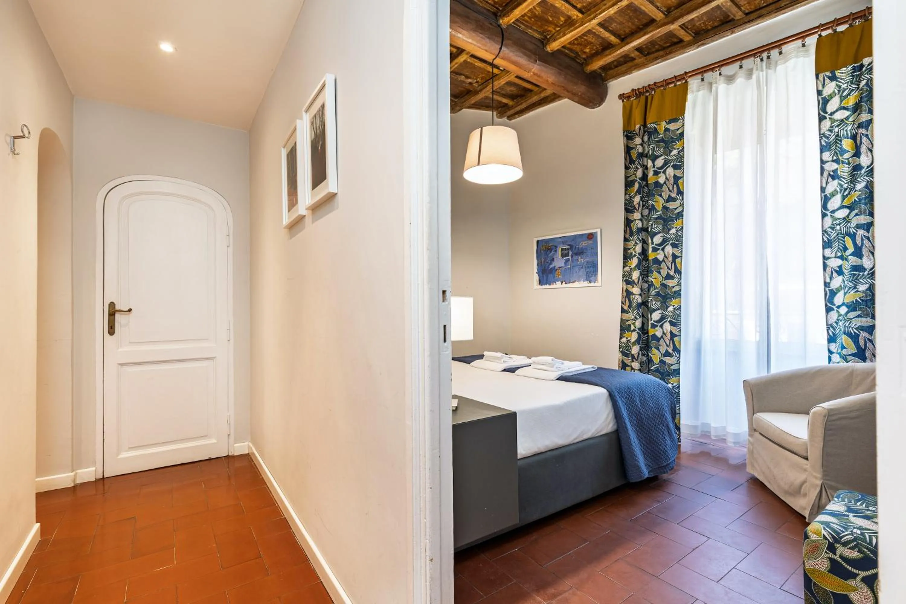 Bedroom, Bed in Rome as you feel - Grotta Pinta apartments