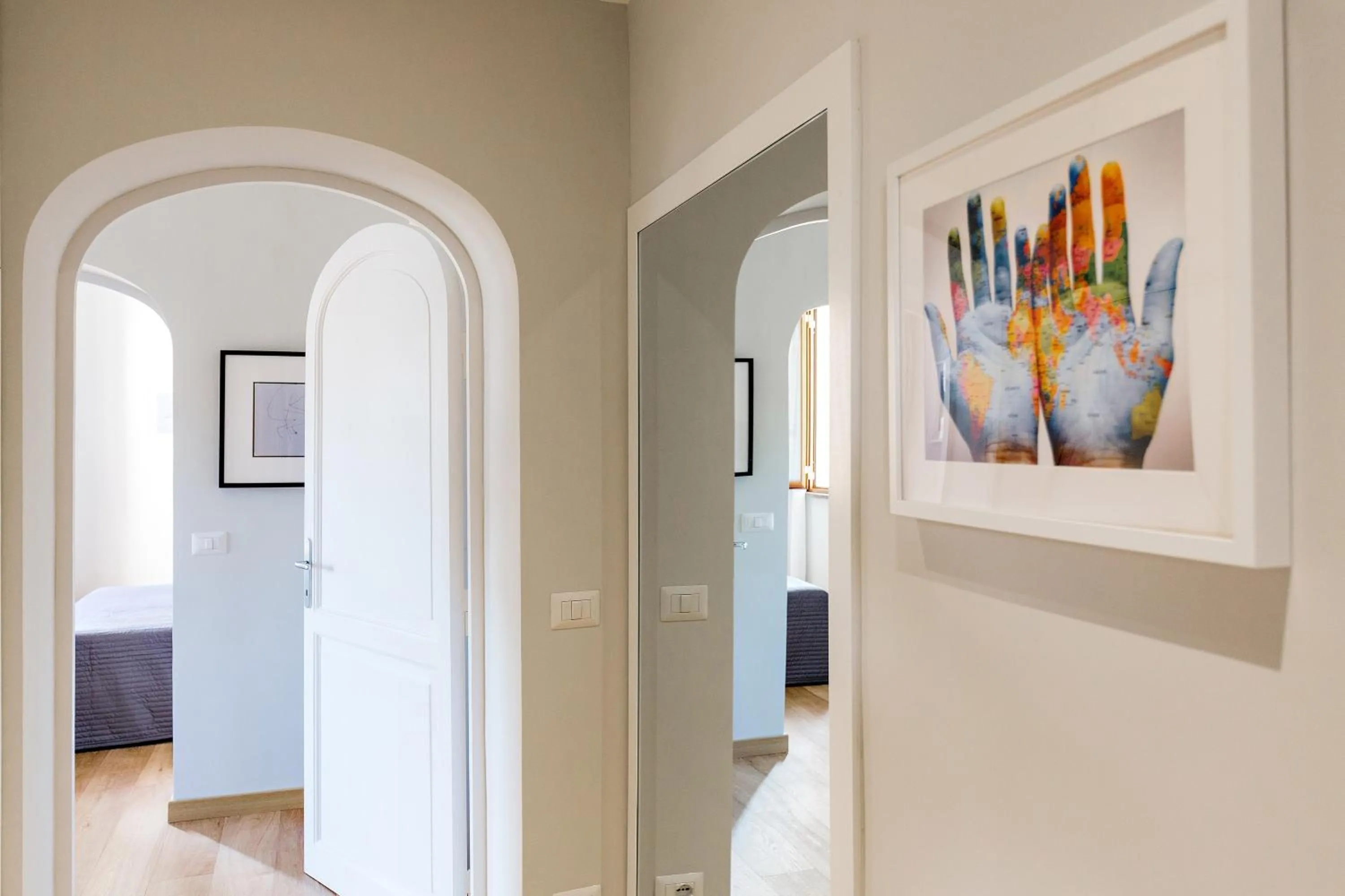 Decorative detail in Rome as you feel - Grotta Pinta apartments