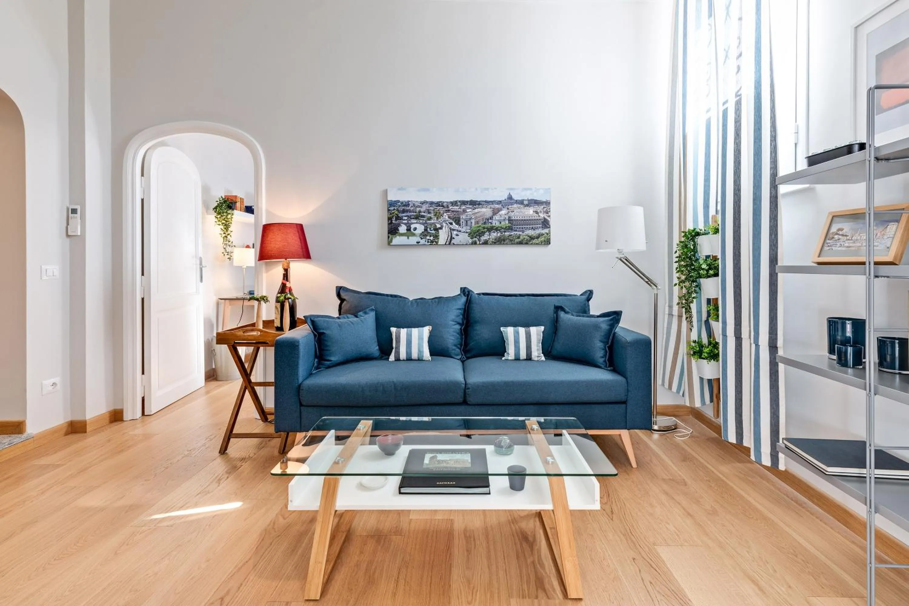 Living room in Rome as you feel - Grotta Pinta apartments