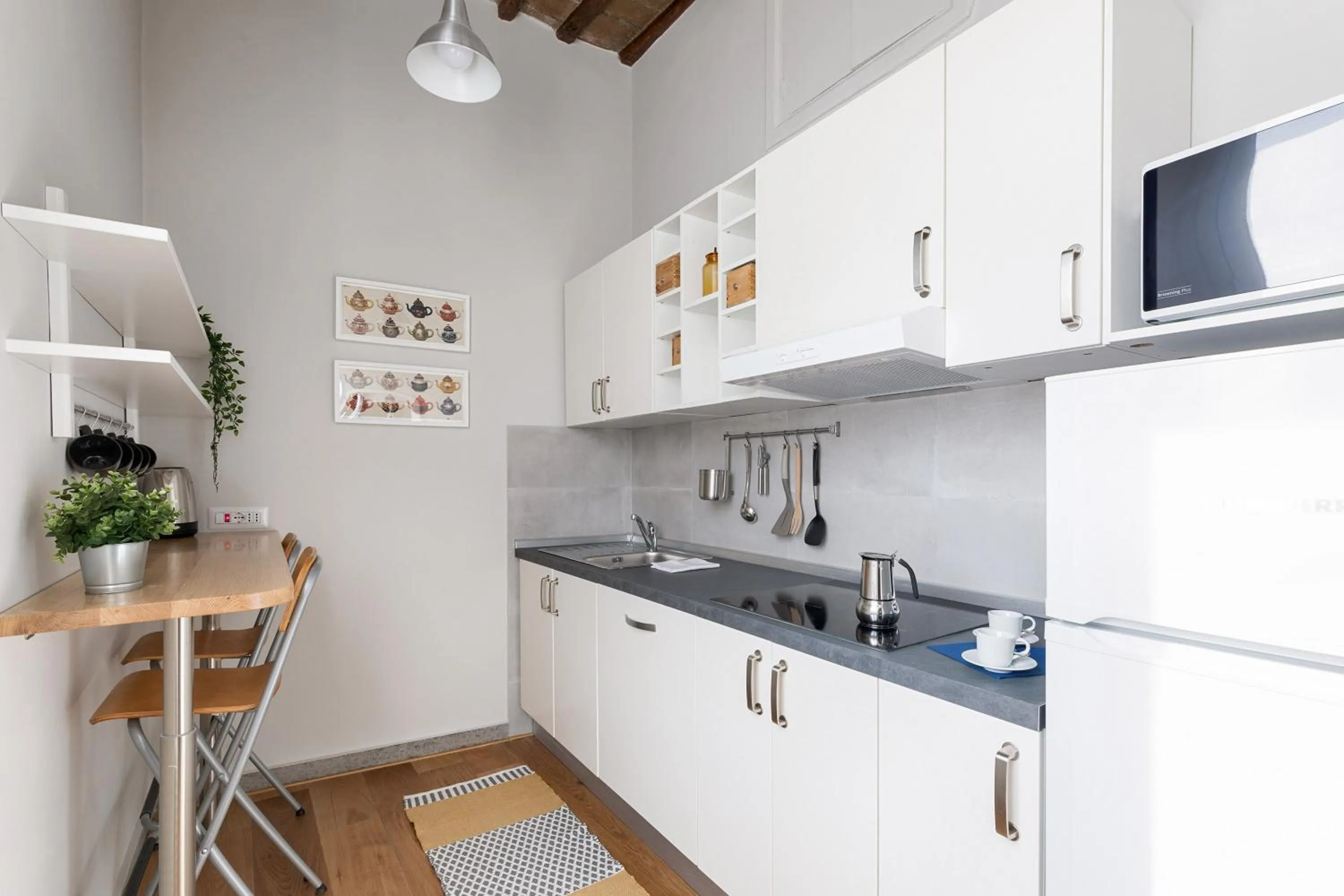 Kitchen or kitchenette in Rome as you feel - Grotta Pinta apartments