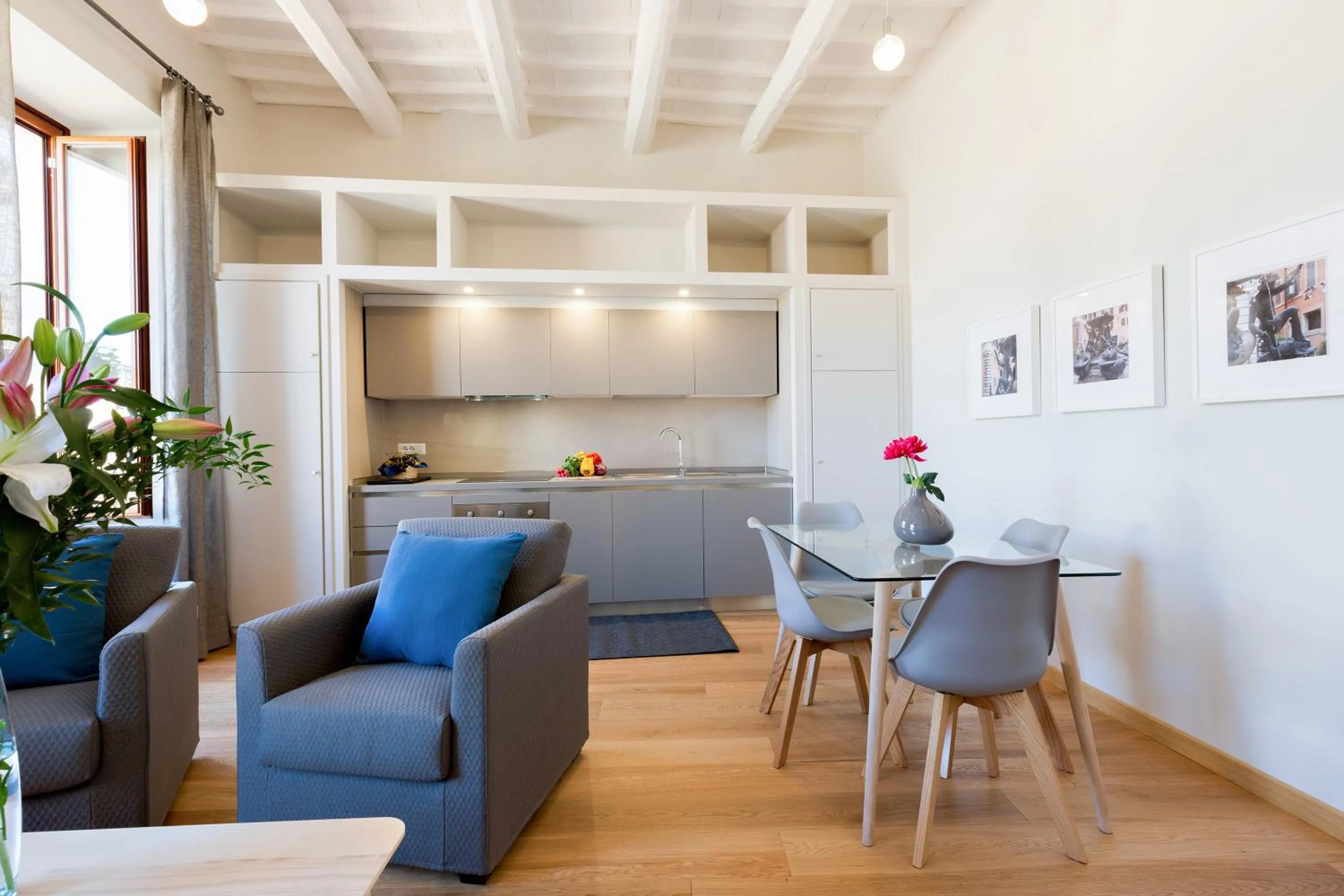 Kitchen or kitchenette in Rome as you feel - Grotta Pinta apartments