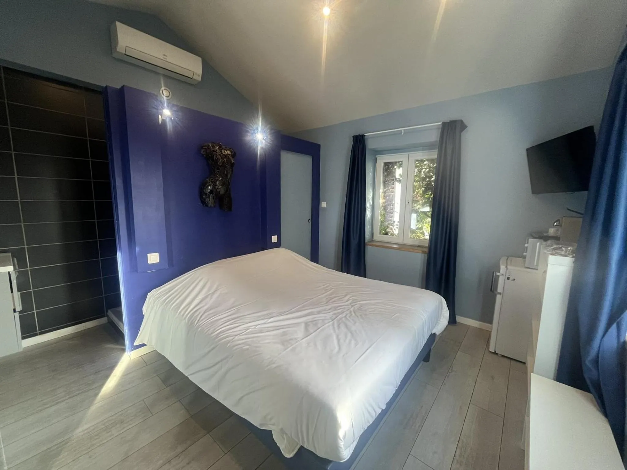 Bedroom, Bed in Villa Fani