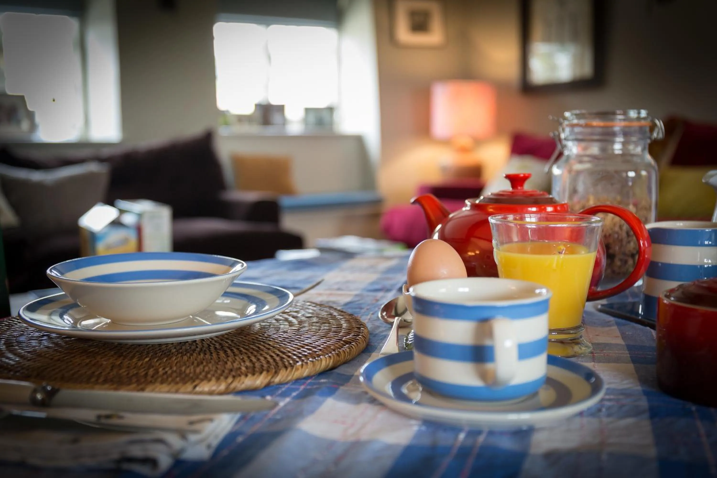 Food close-up in Church End Cottage