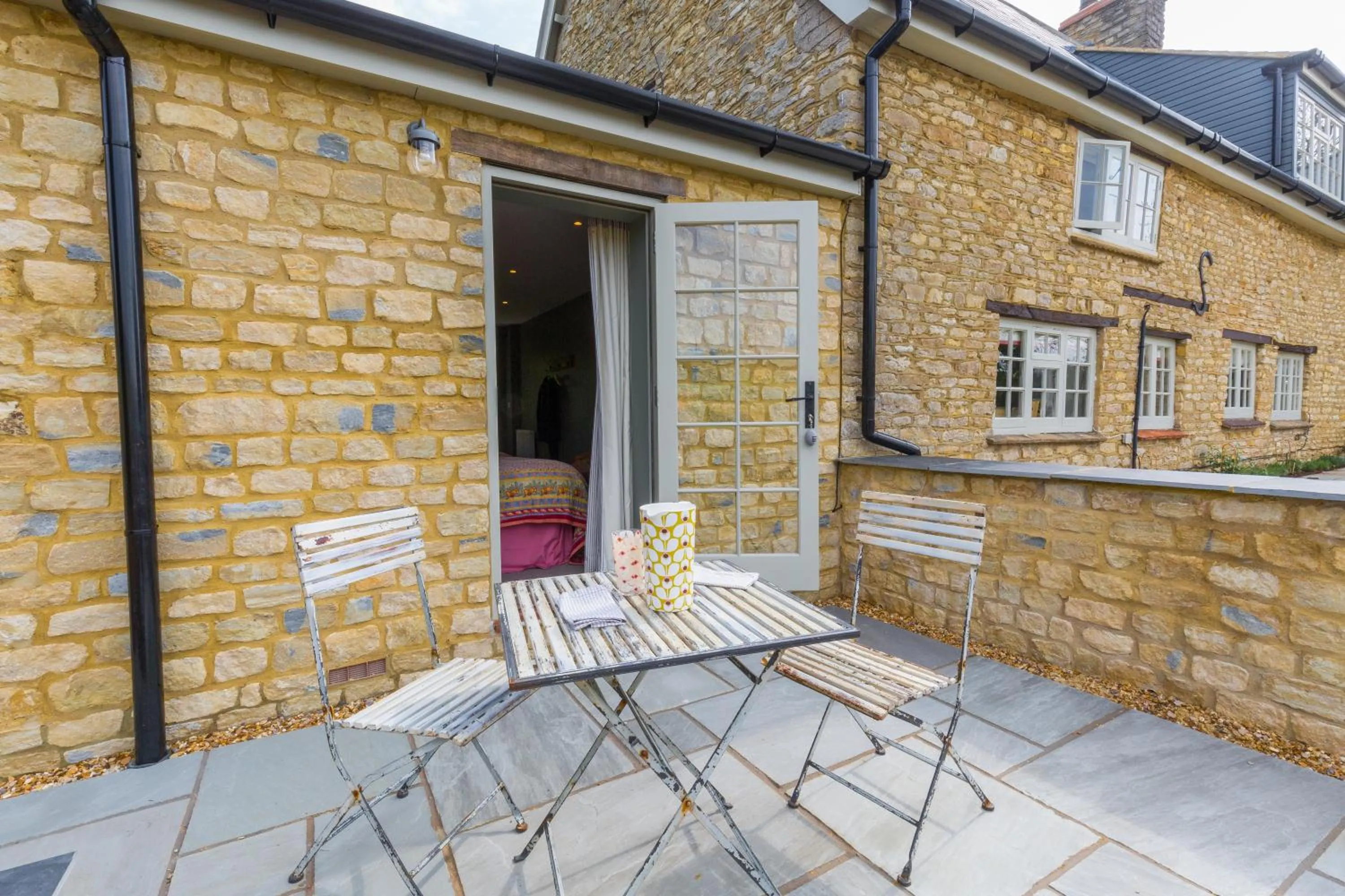 Garden in Church End Cottage