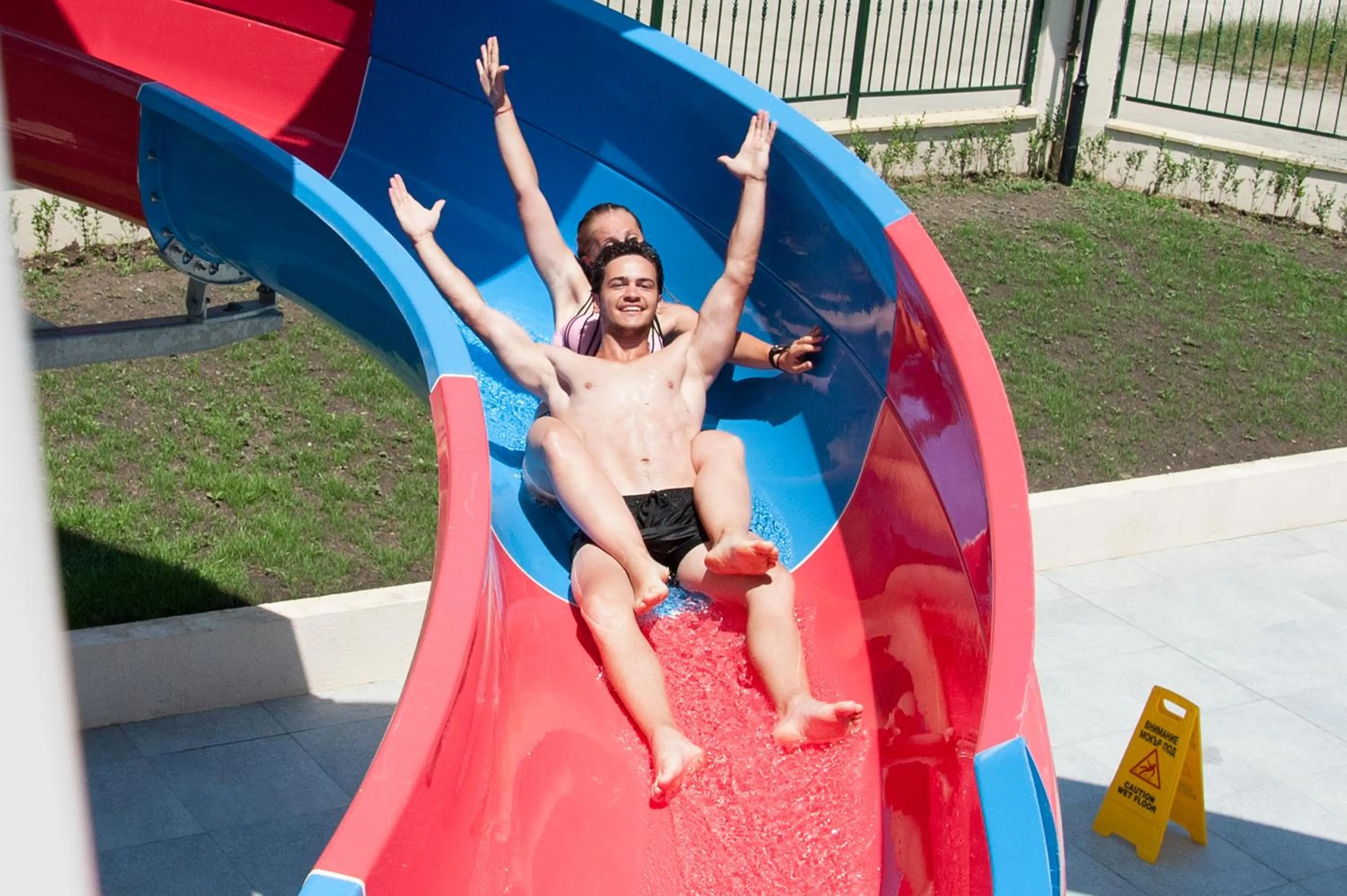 Aqua park in Hermes Club Hotel - Ultra All Inclusive