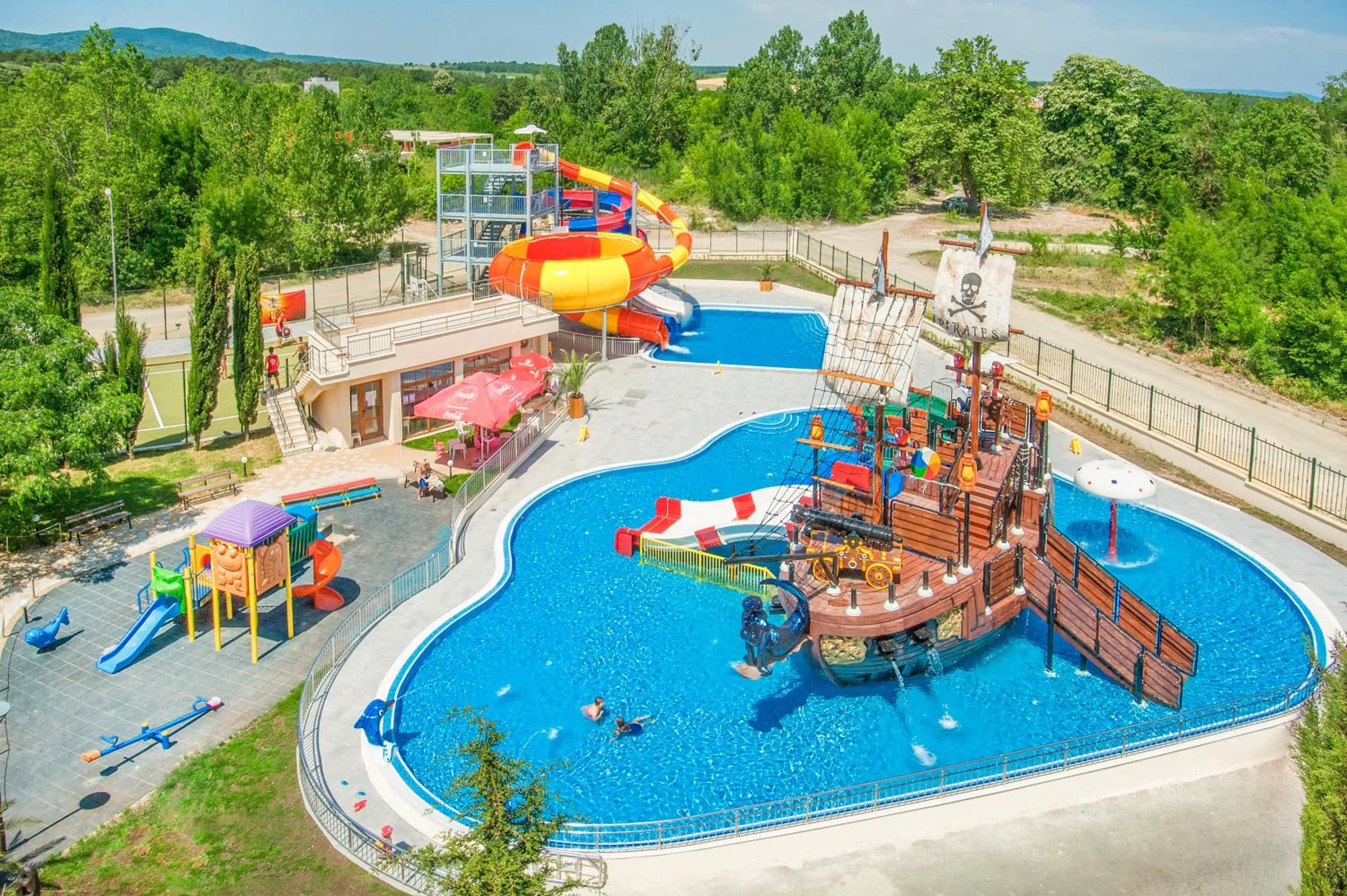 Swimming pool in Hermes Club Hotel - Ultra All Inclusive