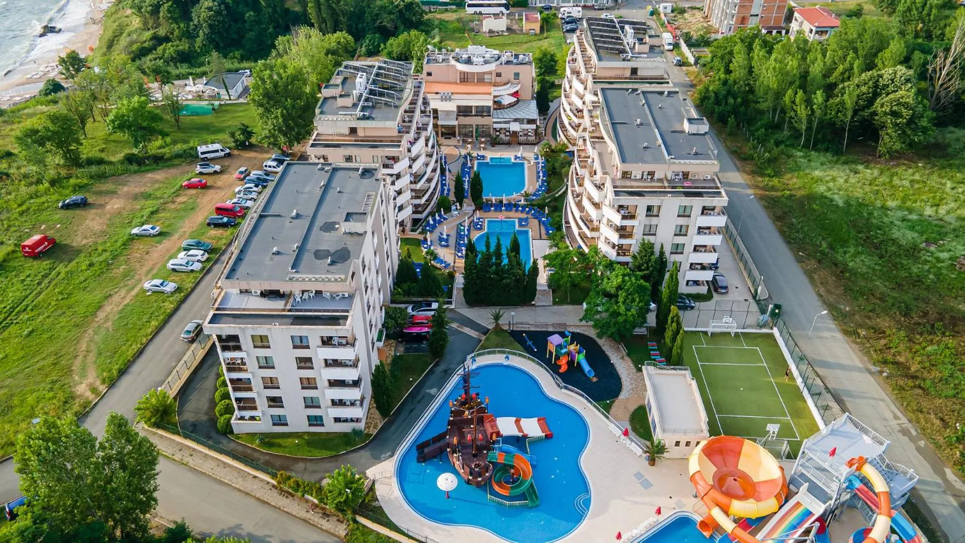 Bird's eye view in Hermes Club Hotel - Ultra All Inclusive