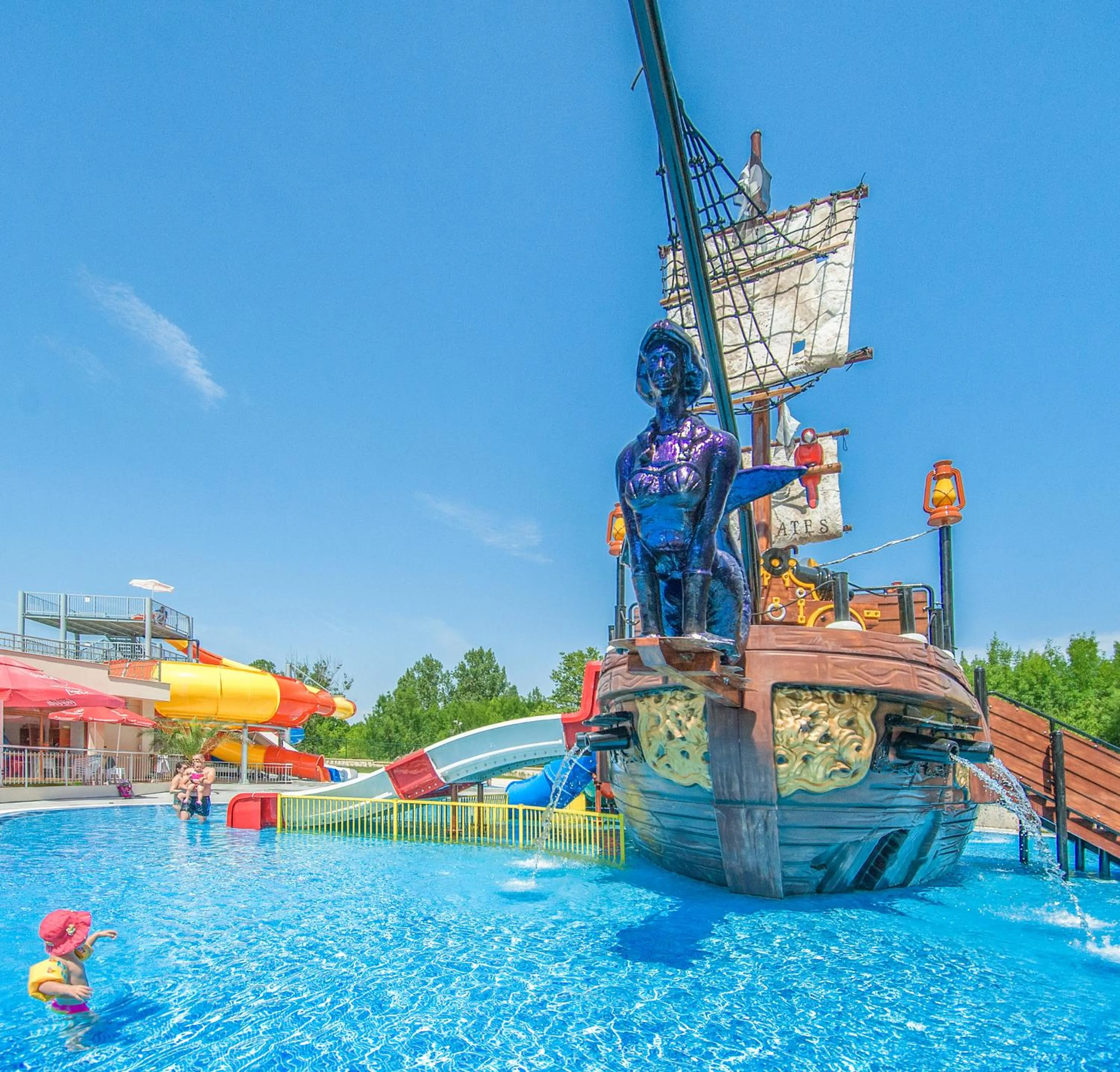 Aqua park in Hermes Club Hotel - Ultra All Inclusive