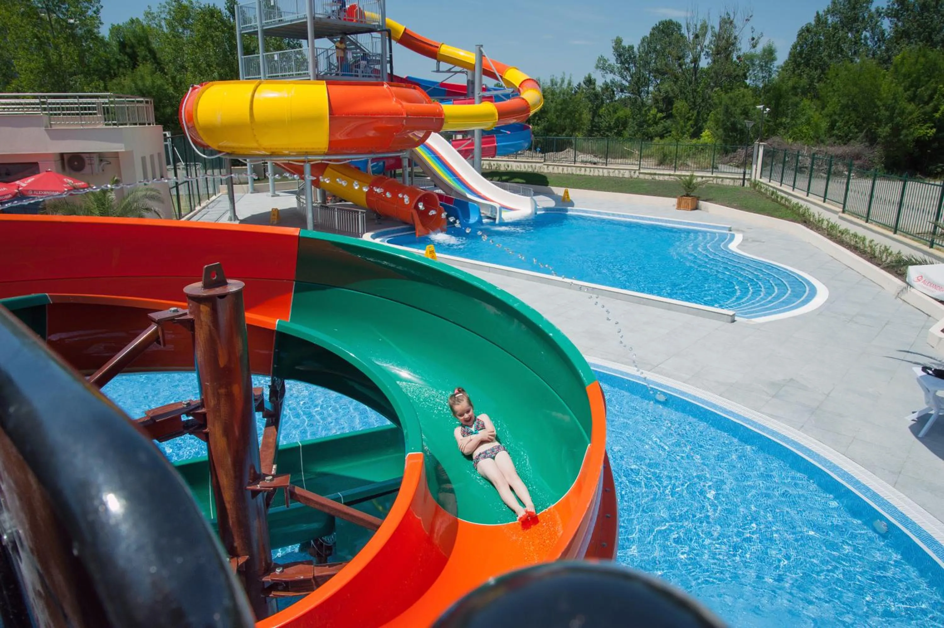 Aqua park in Hermes Club Hotel - Ultra All Inclusive