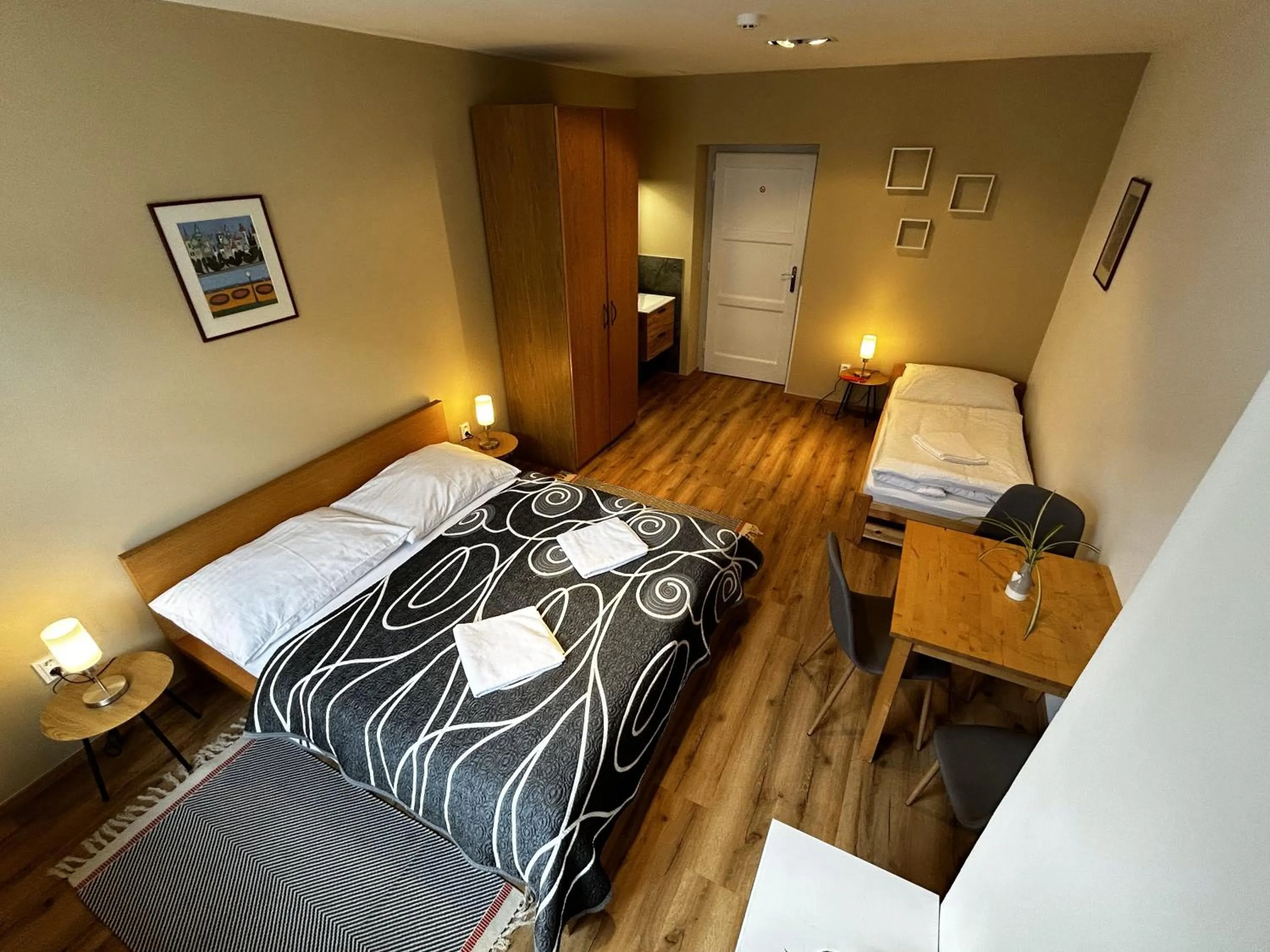 Bedroom, Bed in Pension SKLEP